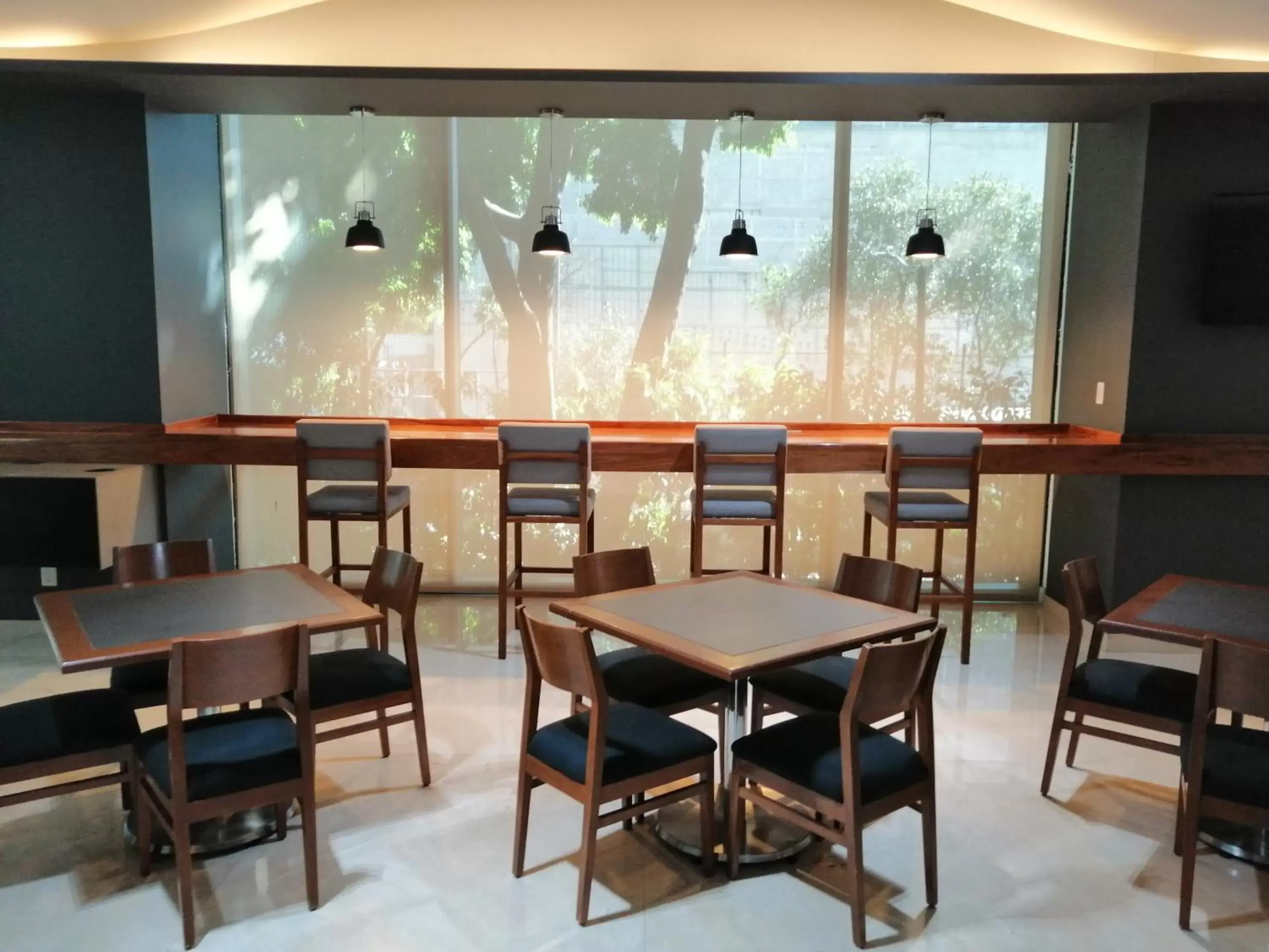 Restaurant/places to eat, Lounge/Bar in Holiday Inn Express Mexico Reforma, an IHG Hotel
