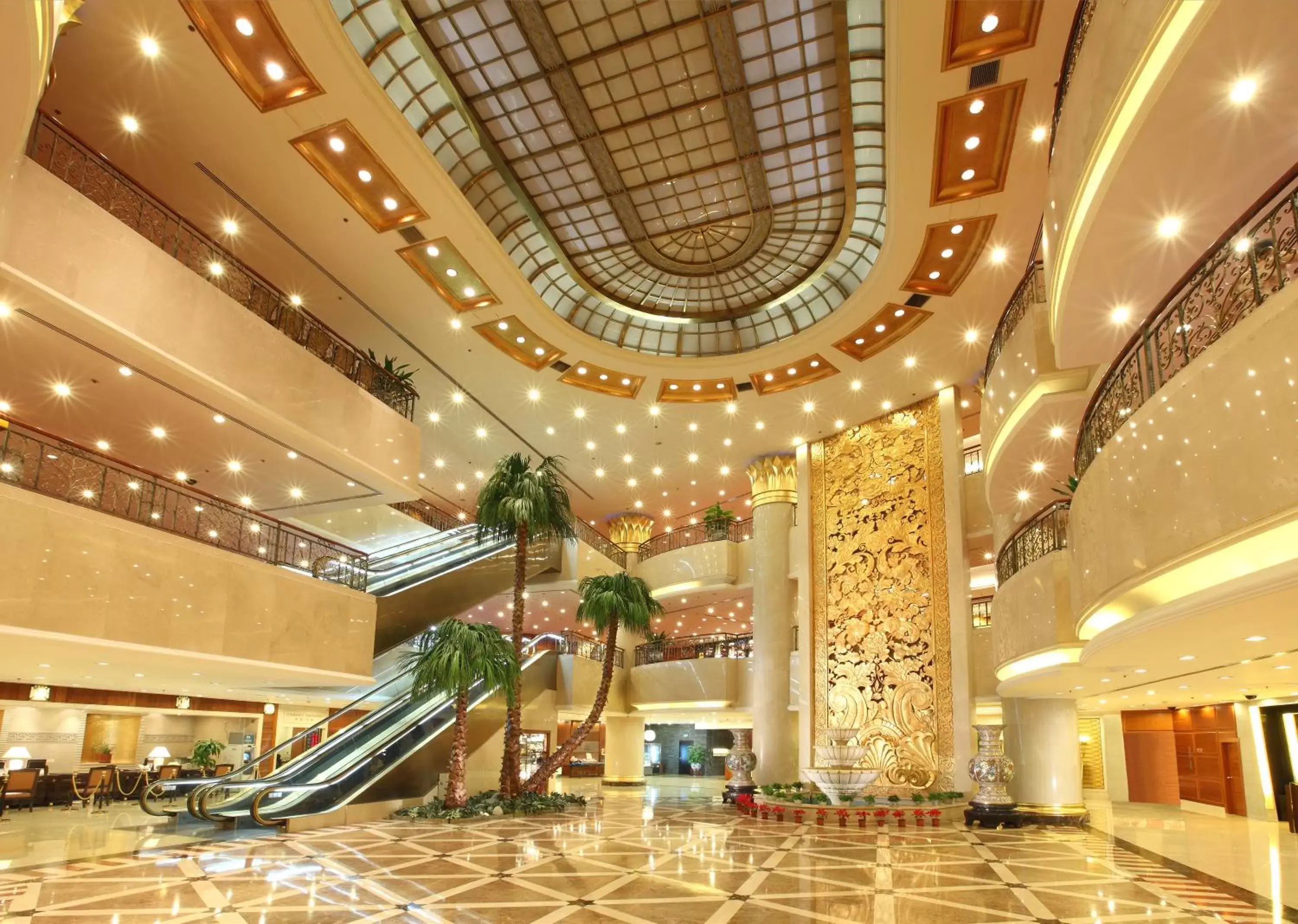 Lobby or reception in Hotel Nikko New Century Beijing