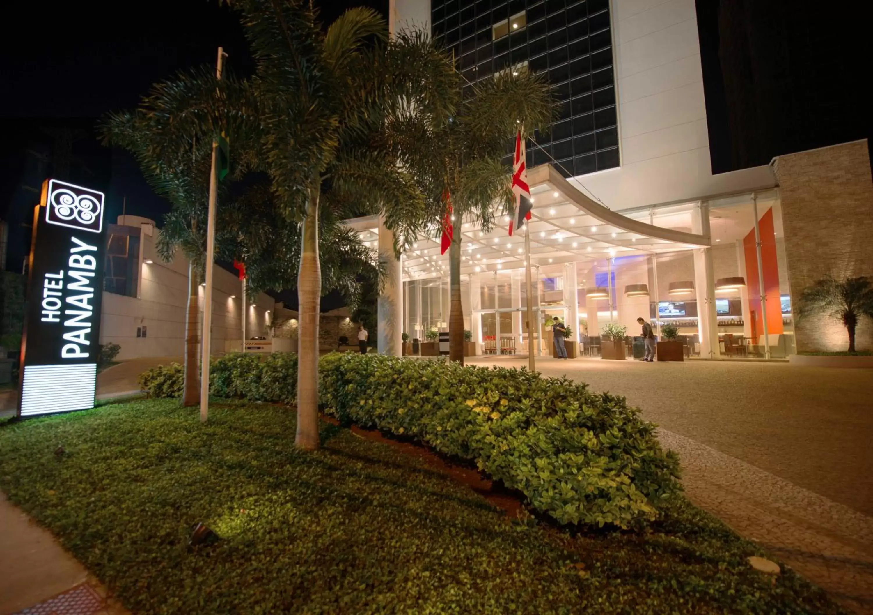 Property building in Hotel Panamby São Paulo Property building in Hotel Panamby São Paulo