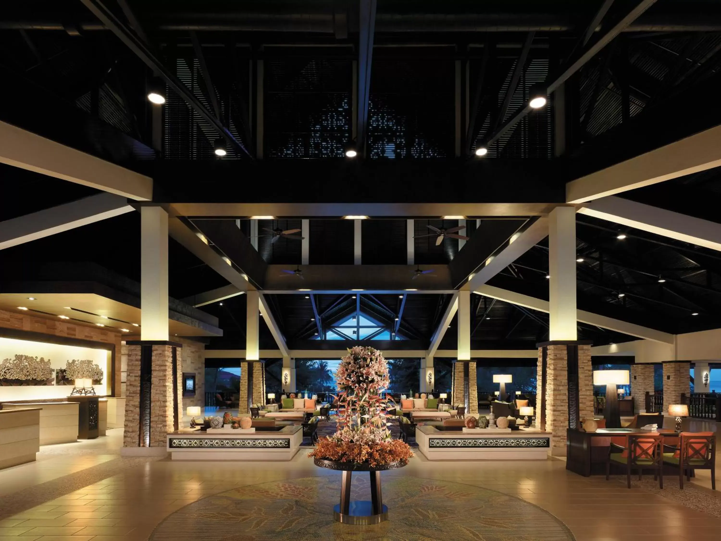 Lobby or reception in Shangri-La Rasa Ria, Kota Kinabalu