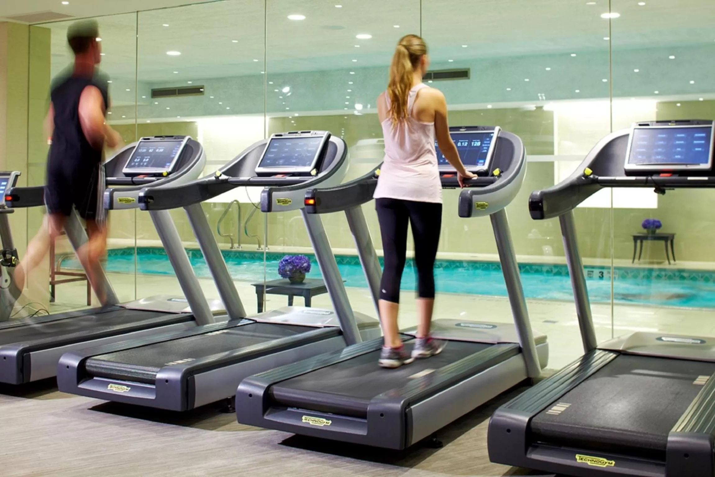 Fitness centre/facilities in Trump International New York