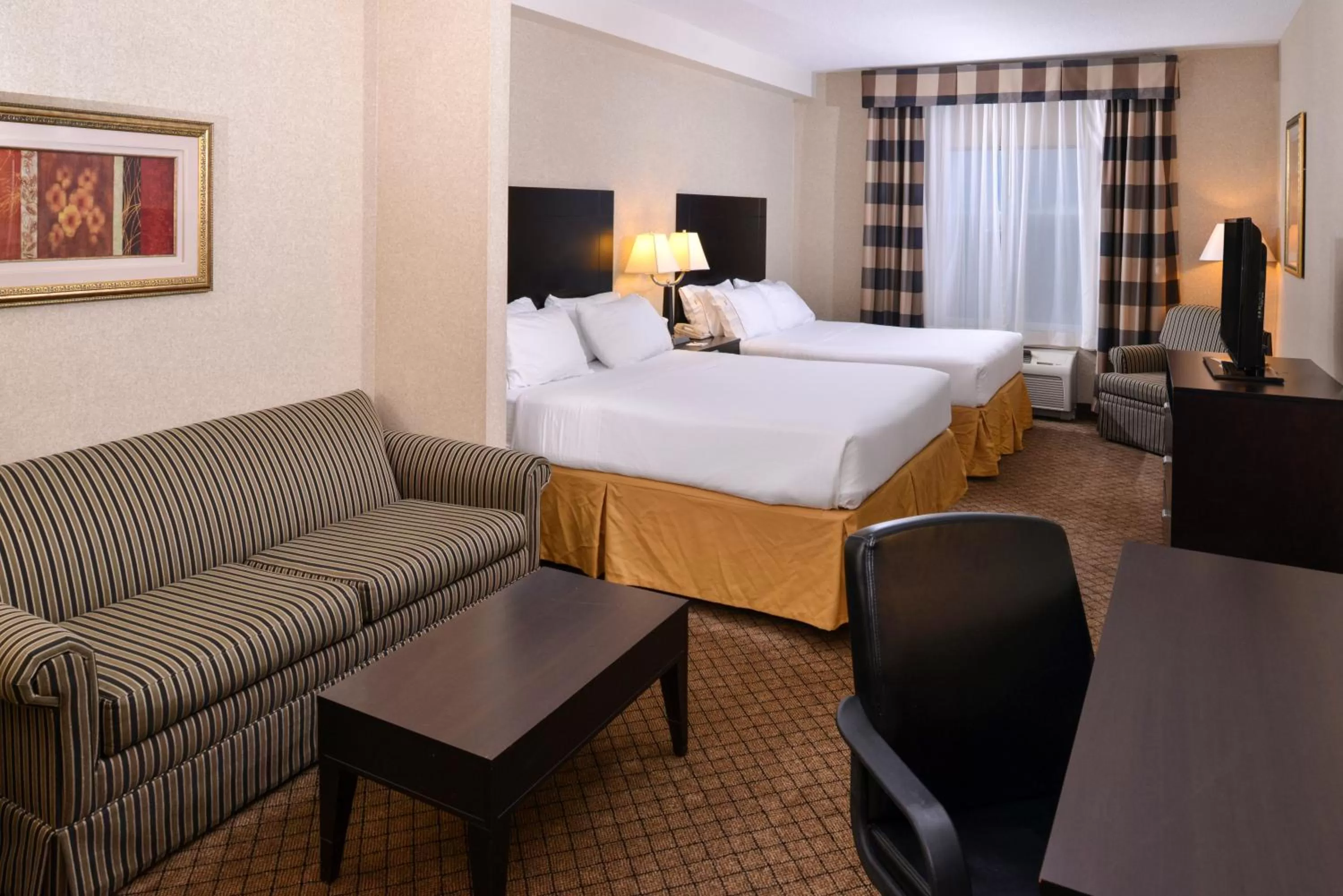Photo of the whole room, Bed in Holiday Inn Express & Suites Halifax Airport by IHG