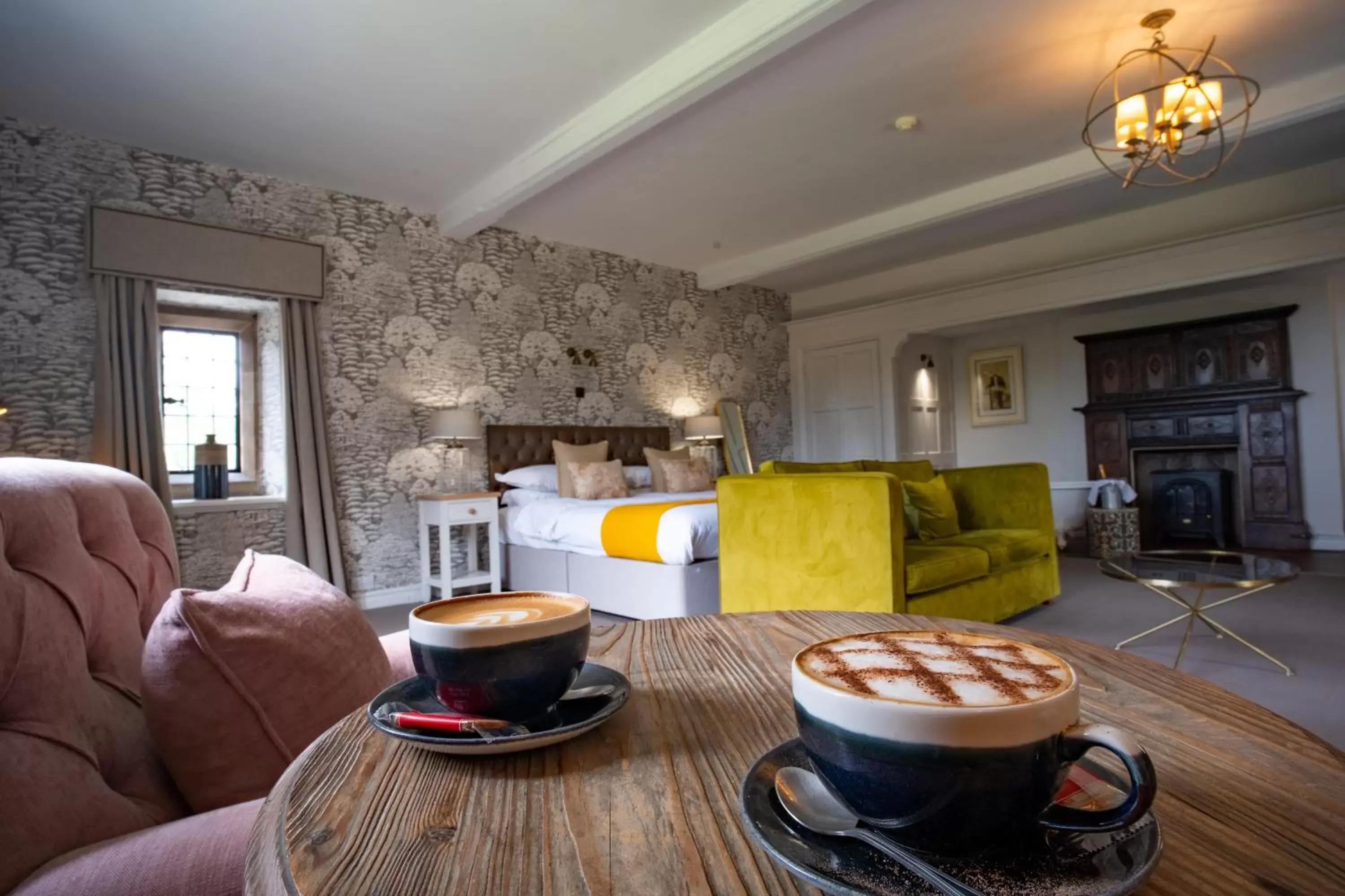 Bedroom, Seating Area in Stonehouse Court Hotel - A Bespoke Hotel