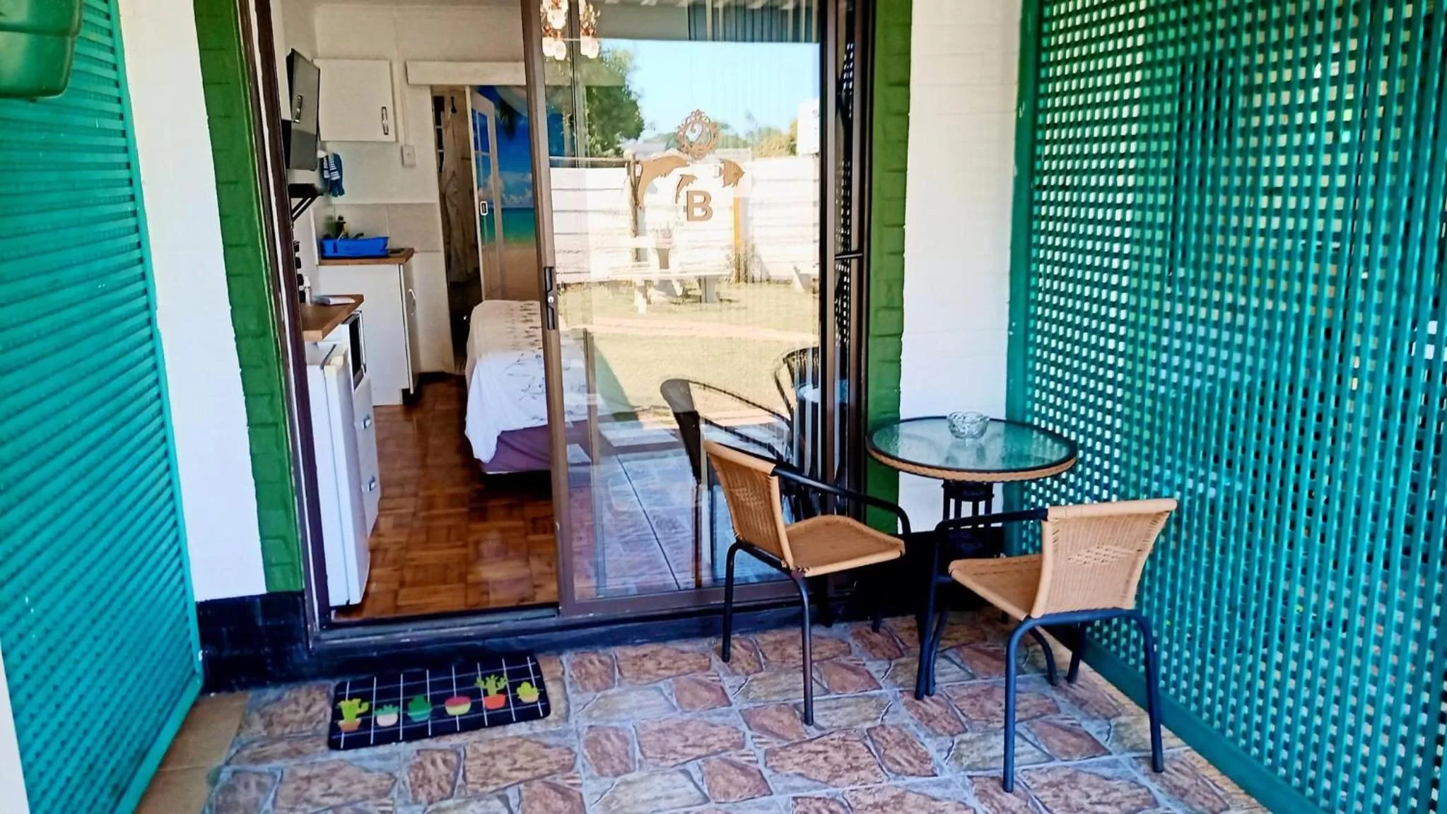 Patio in Queensburgh B&B or Self Catering