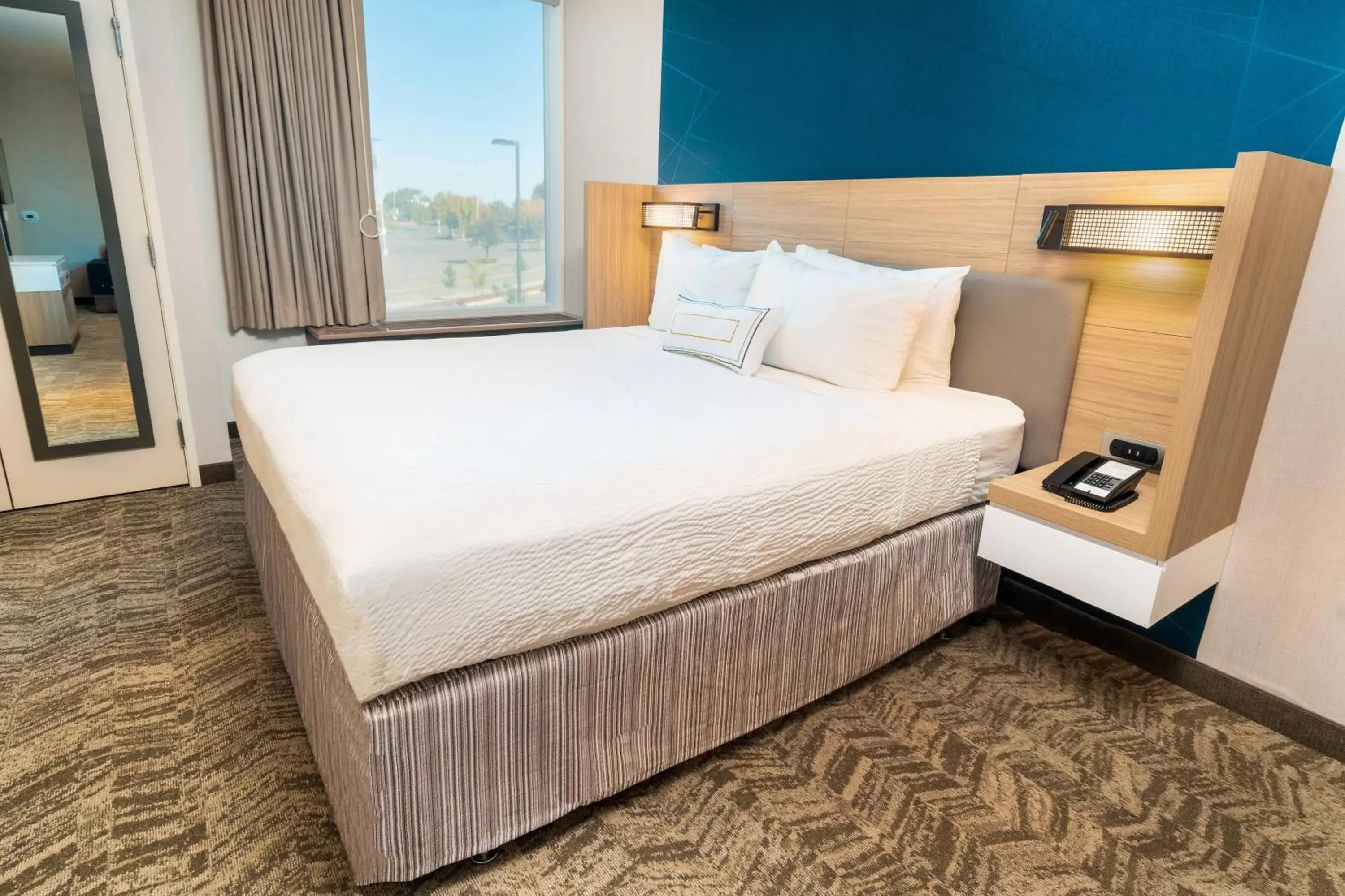 Photo of the whole room, Bed in SpringHill Suites by Marriott Newark Fremont