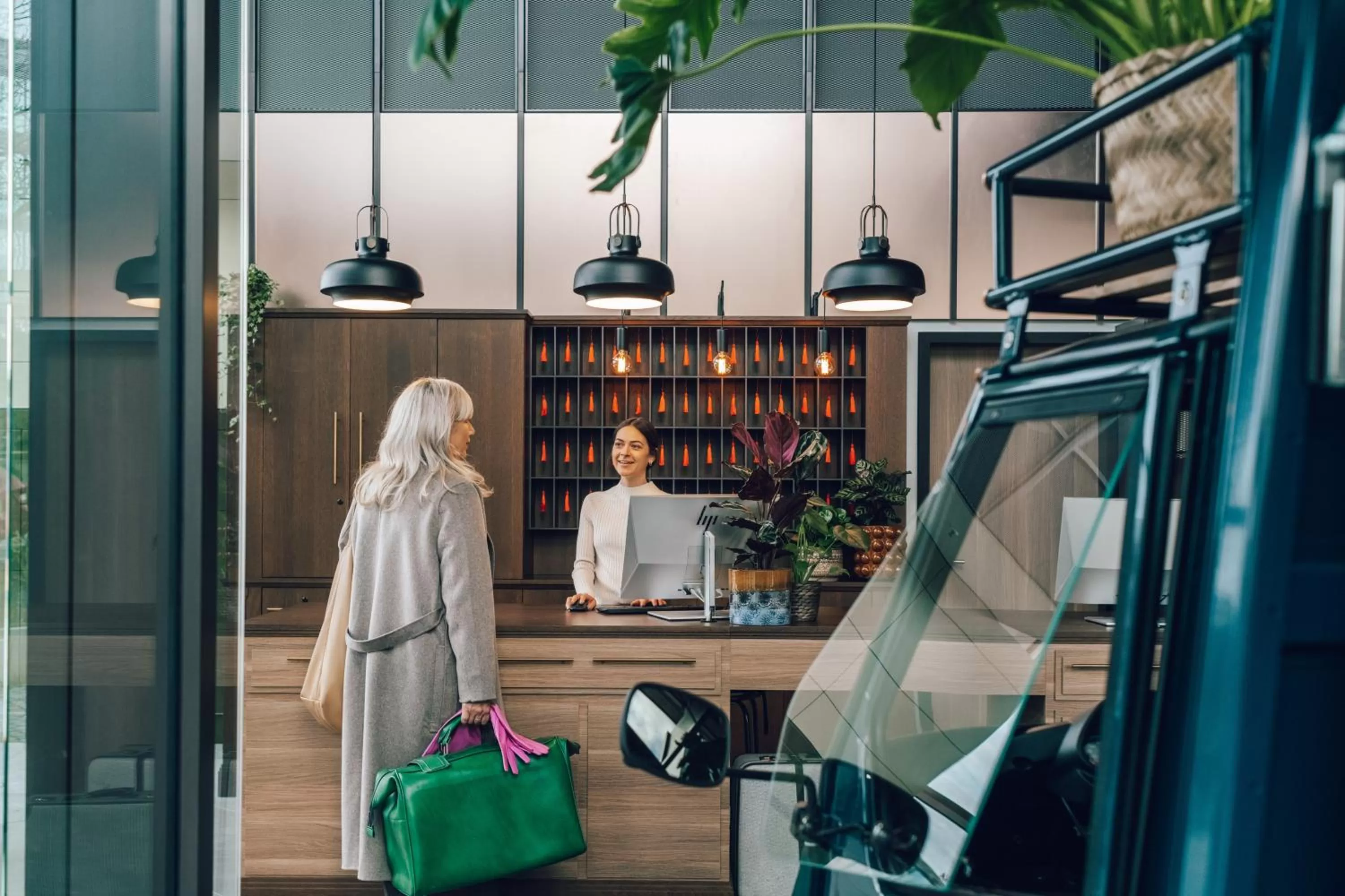 Lobby or reception in Revo Munich