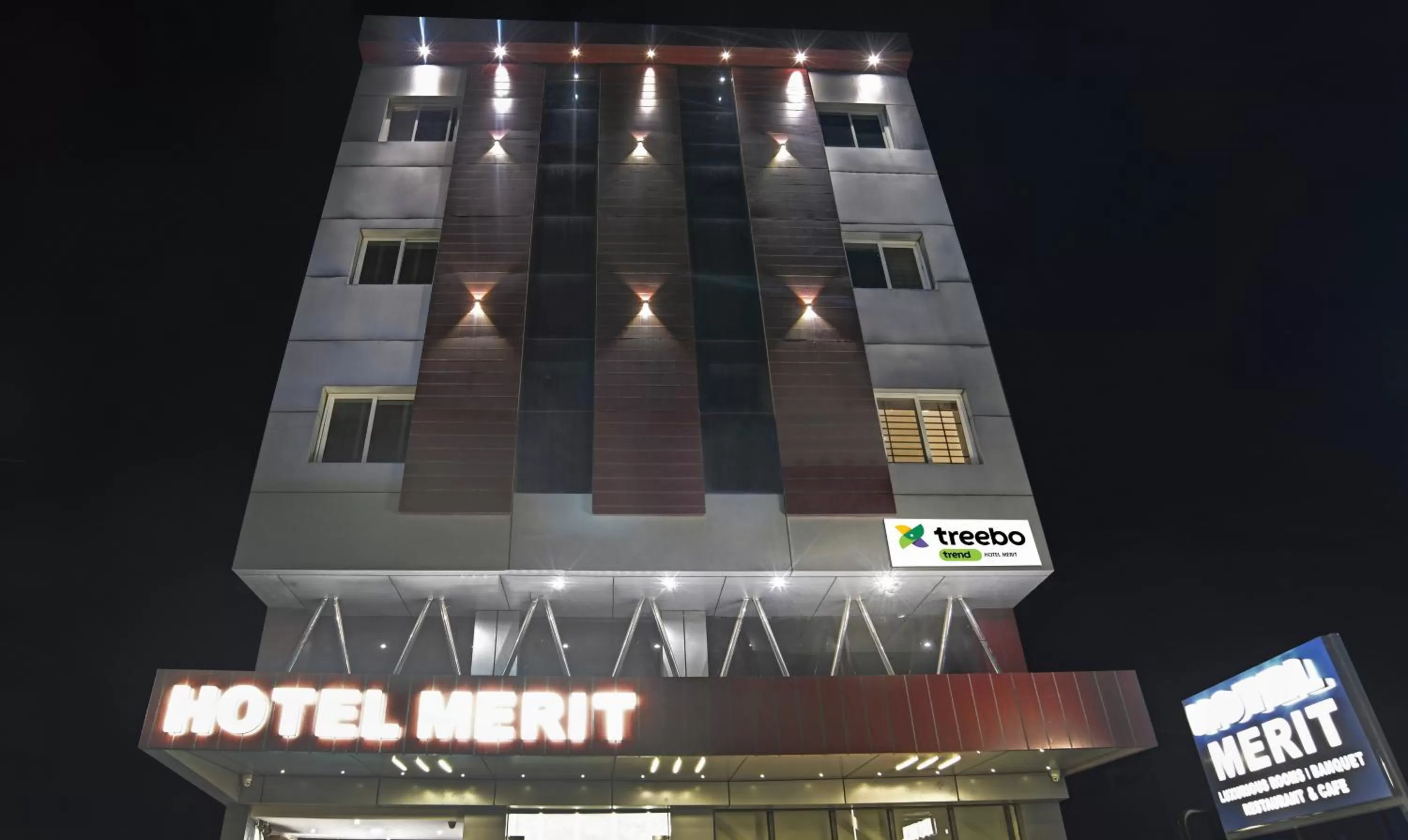 Property building in Treebo Merit