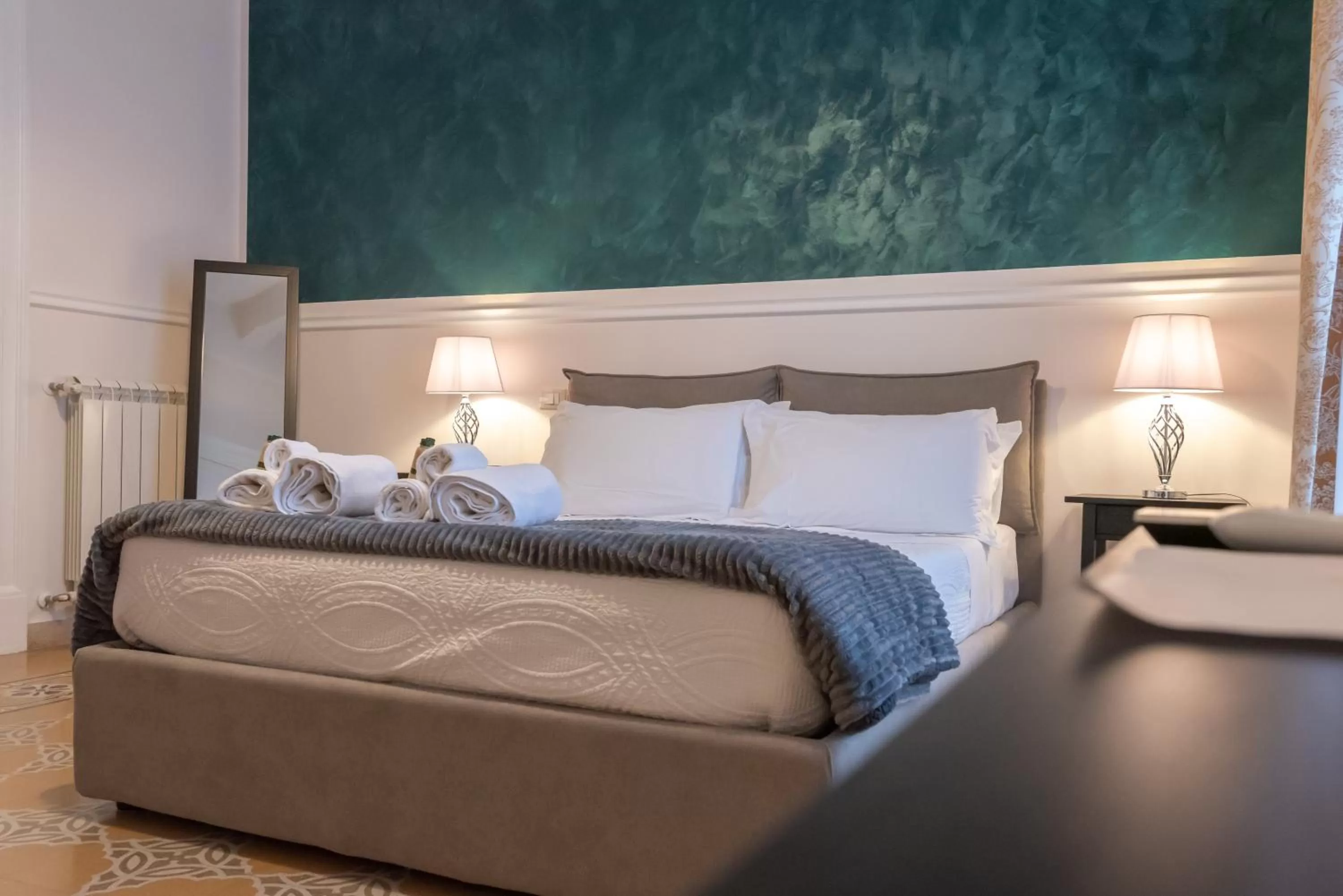 Bedroom, Bed in Liberty Palace