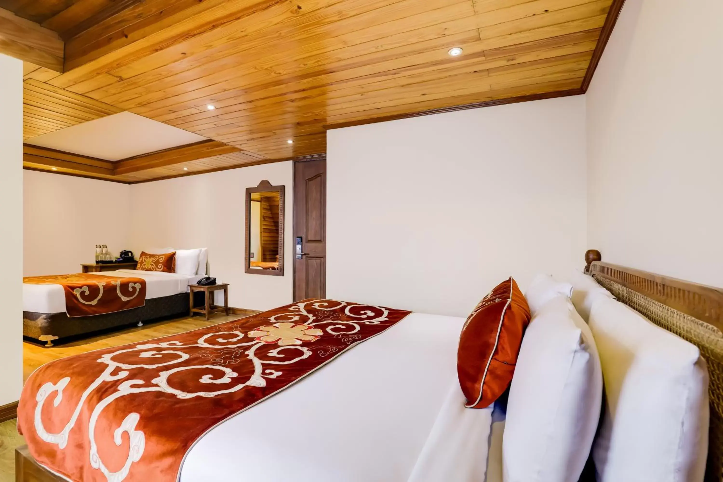 Bed in Summit Hermon Hotel & Spa