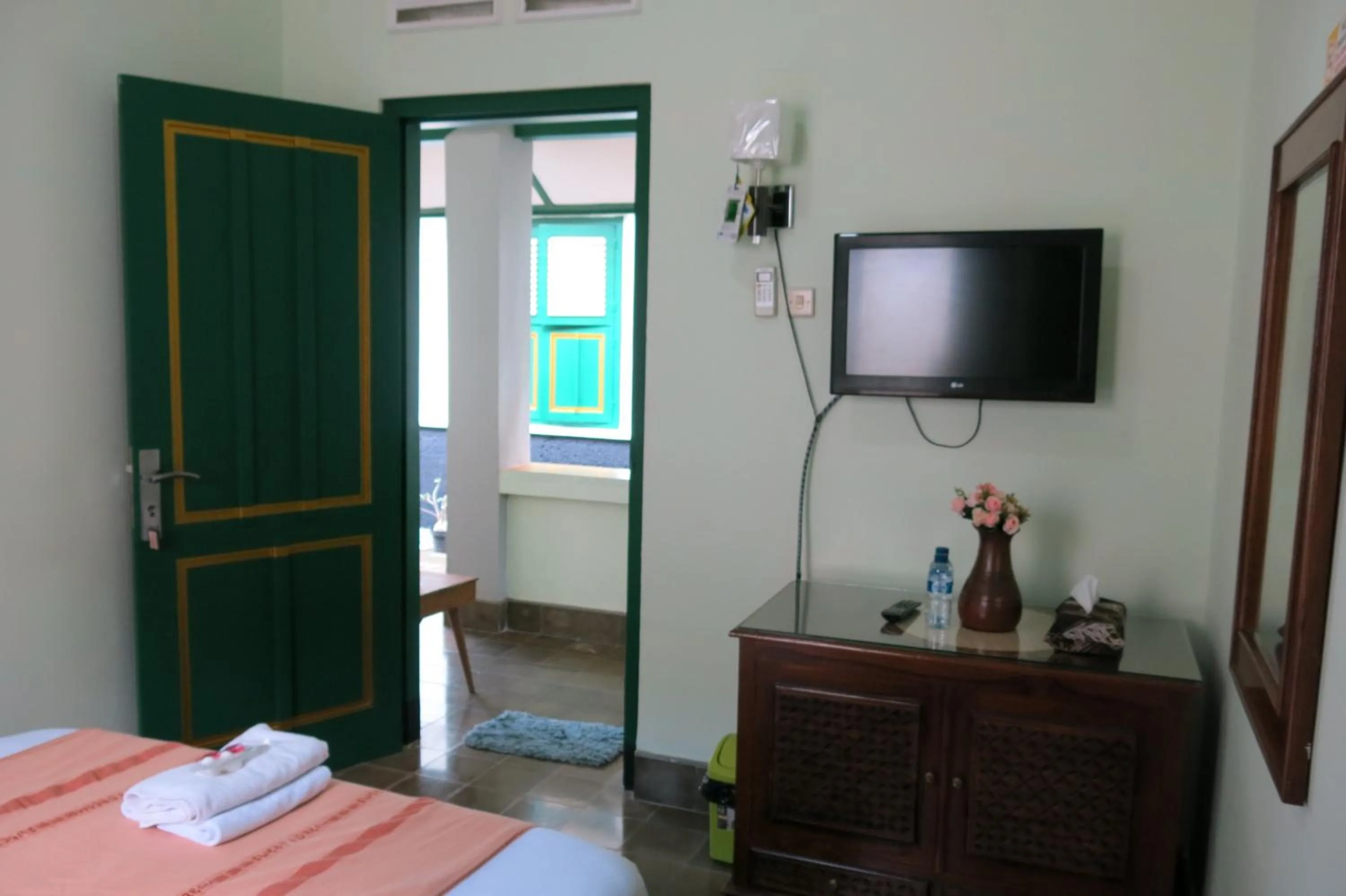 Bed in Pamularsih Homestay