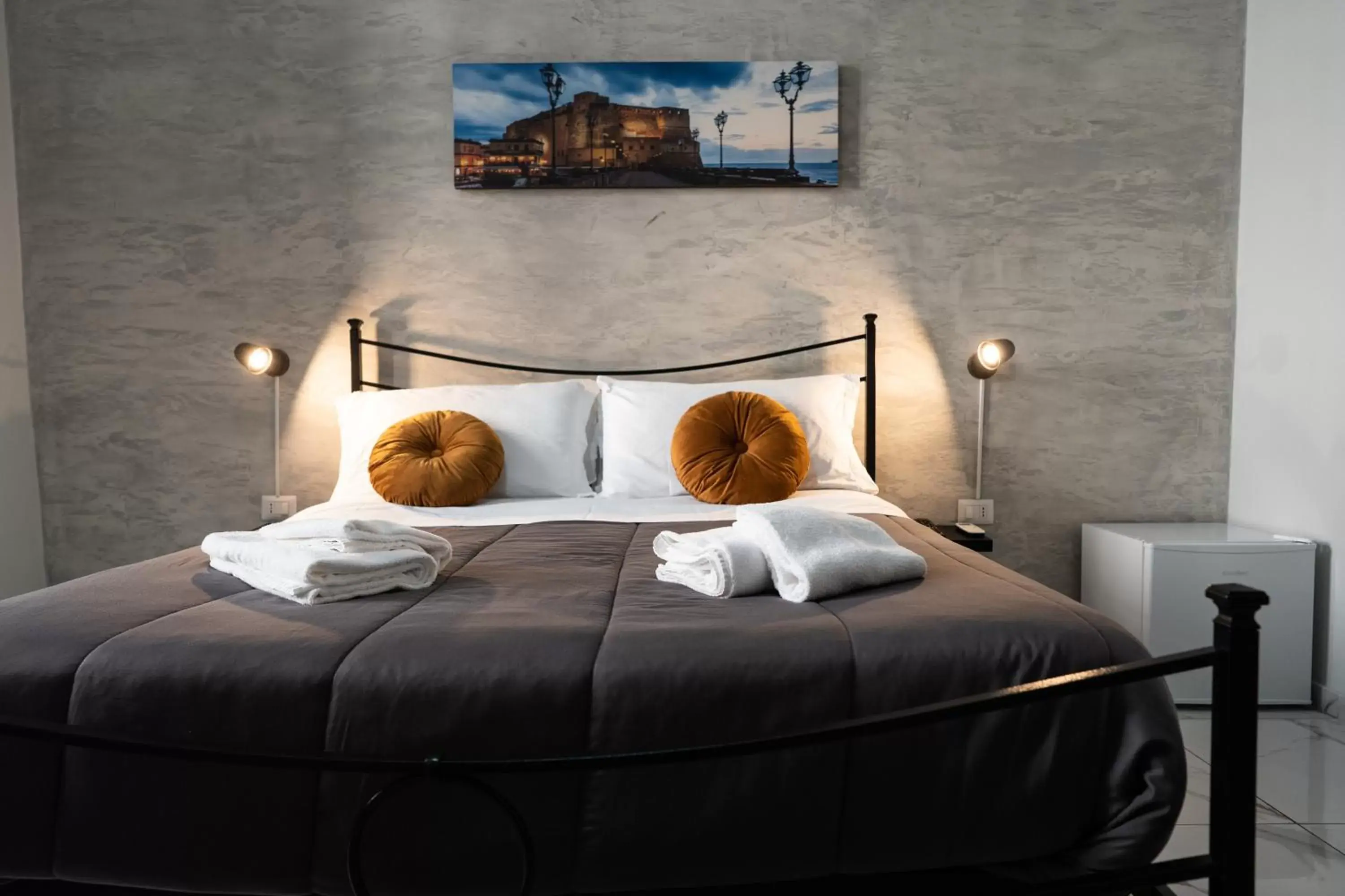 Bedroom, Bed in San Felice Palace