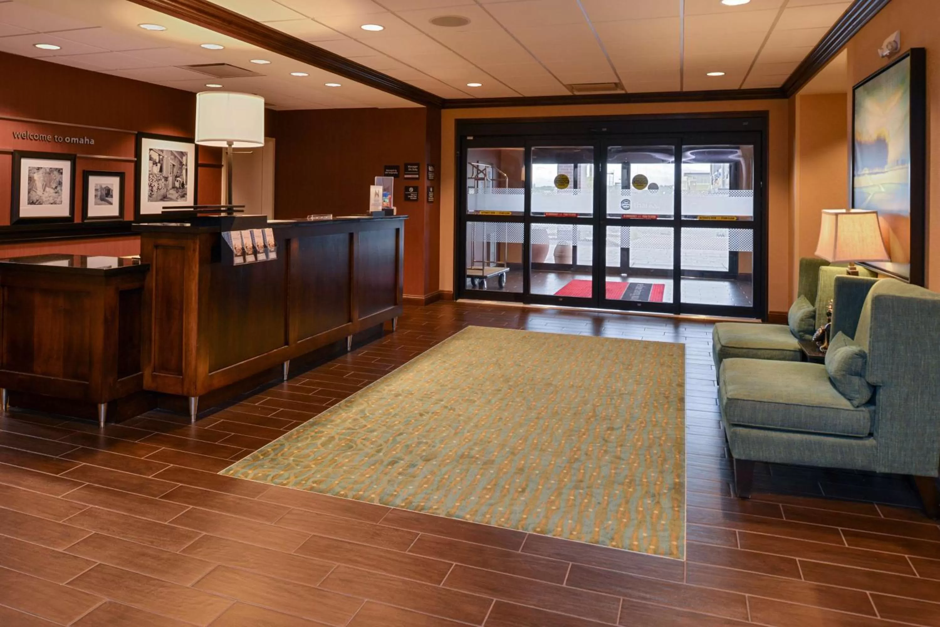 Lobby or reception in Hampton Inn Omaha Midtown-Aksarben