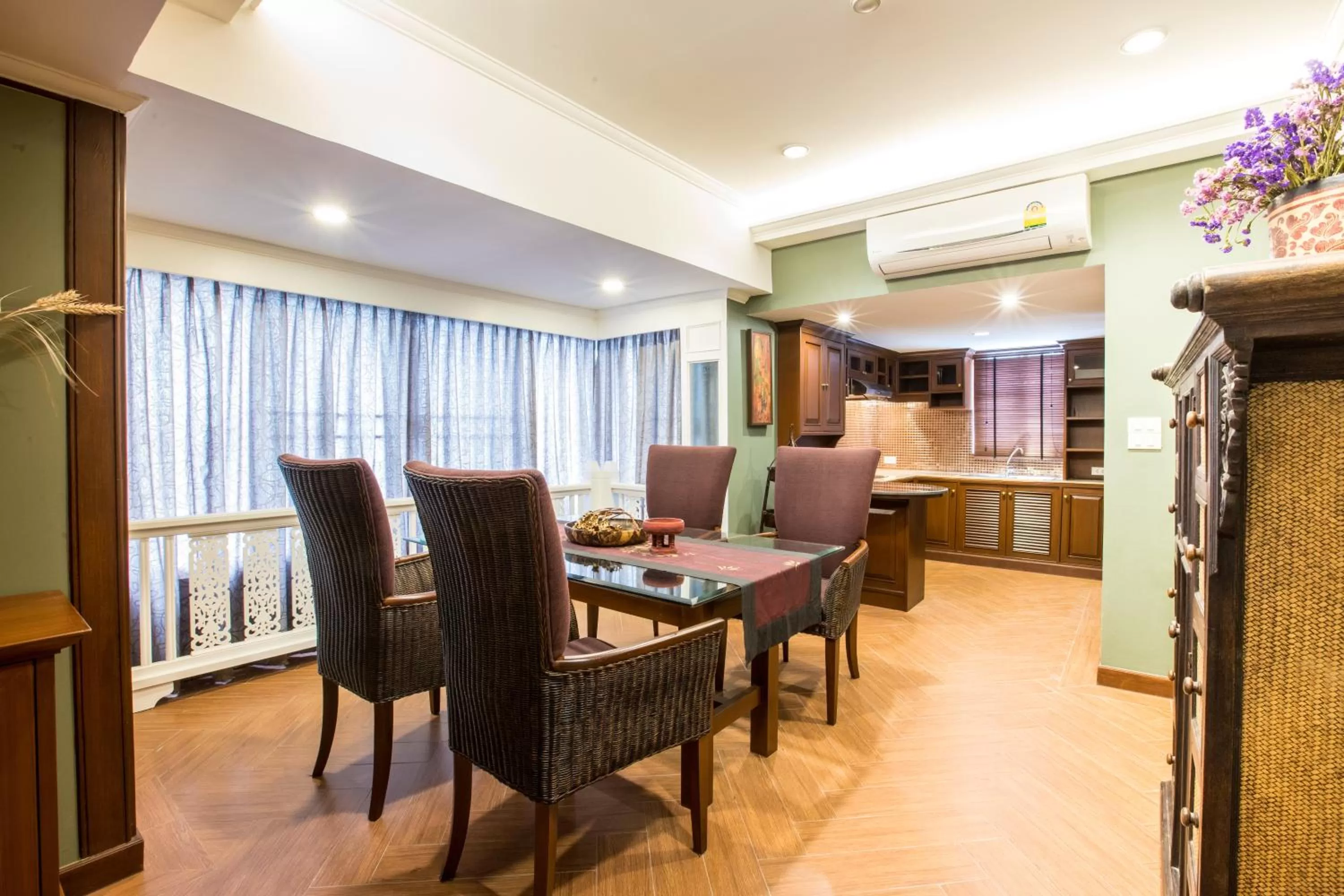 Dining area in Viangbua Mansion