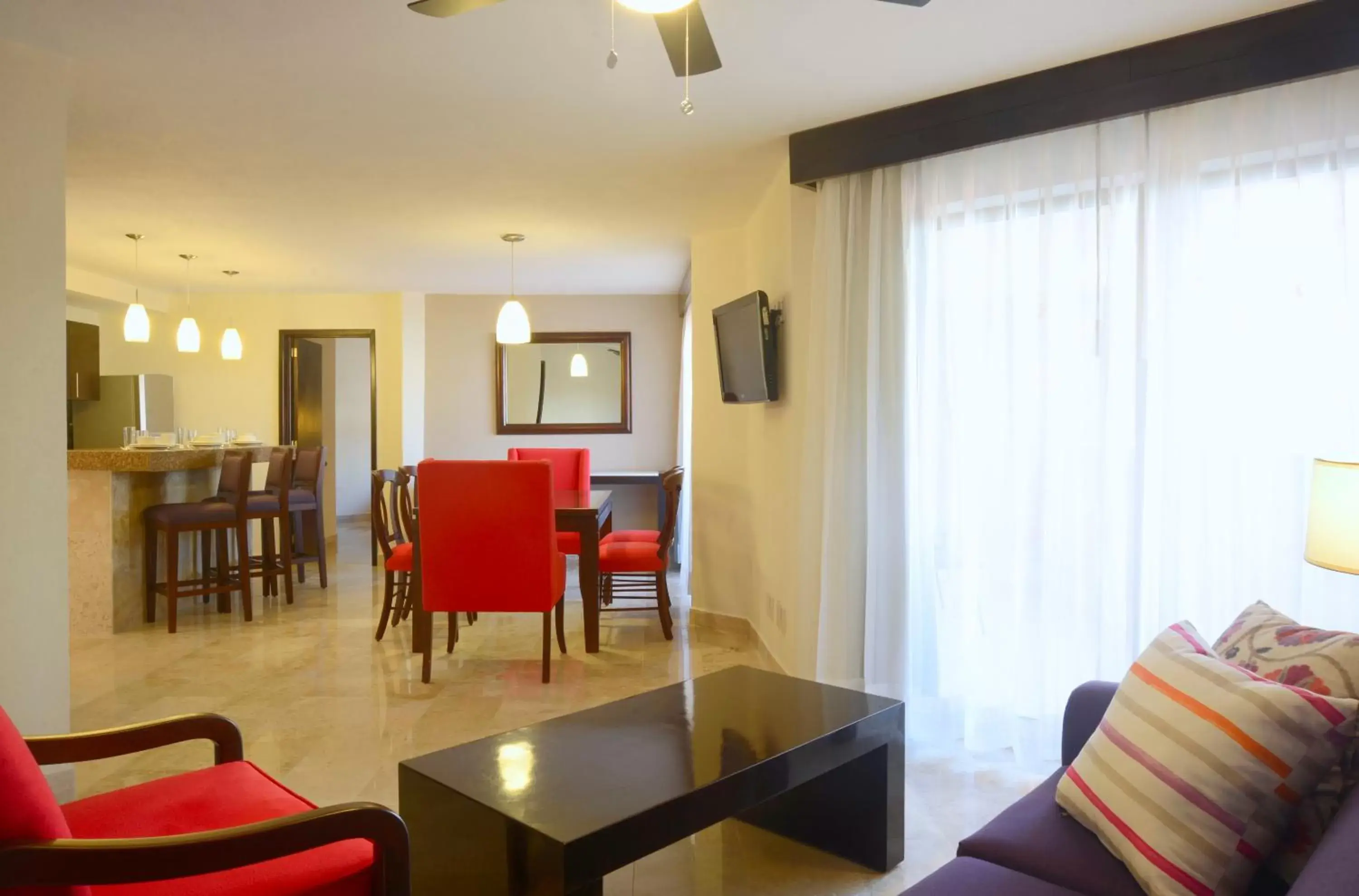 Living room, Dining Area in Canto del Sol Puerto Vallarta All Inclusive