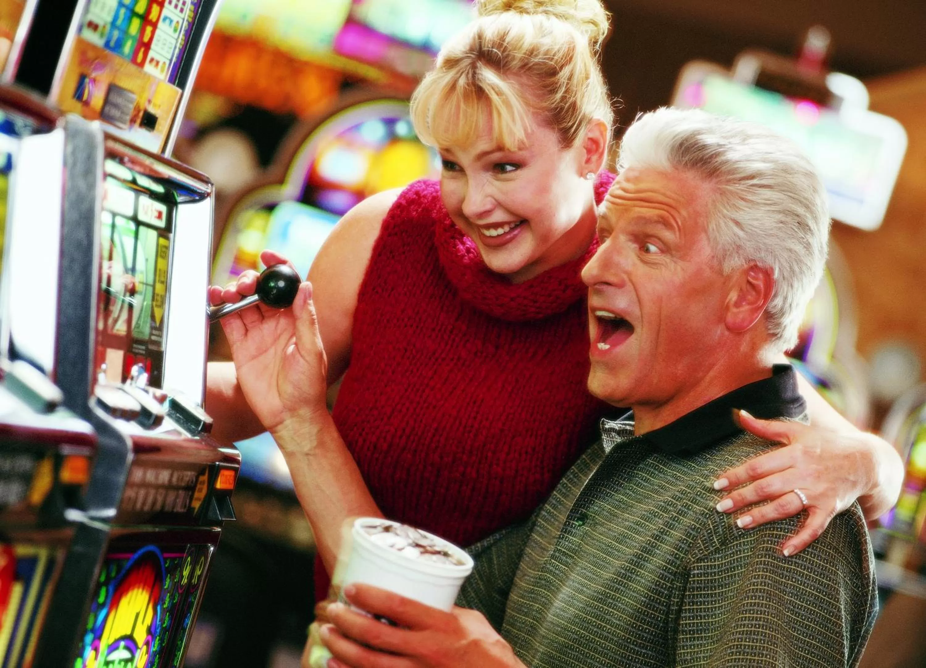 People in Arizona Charlie's Boulder