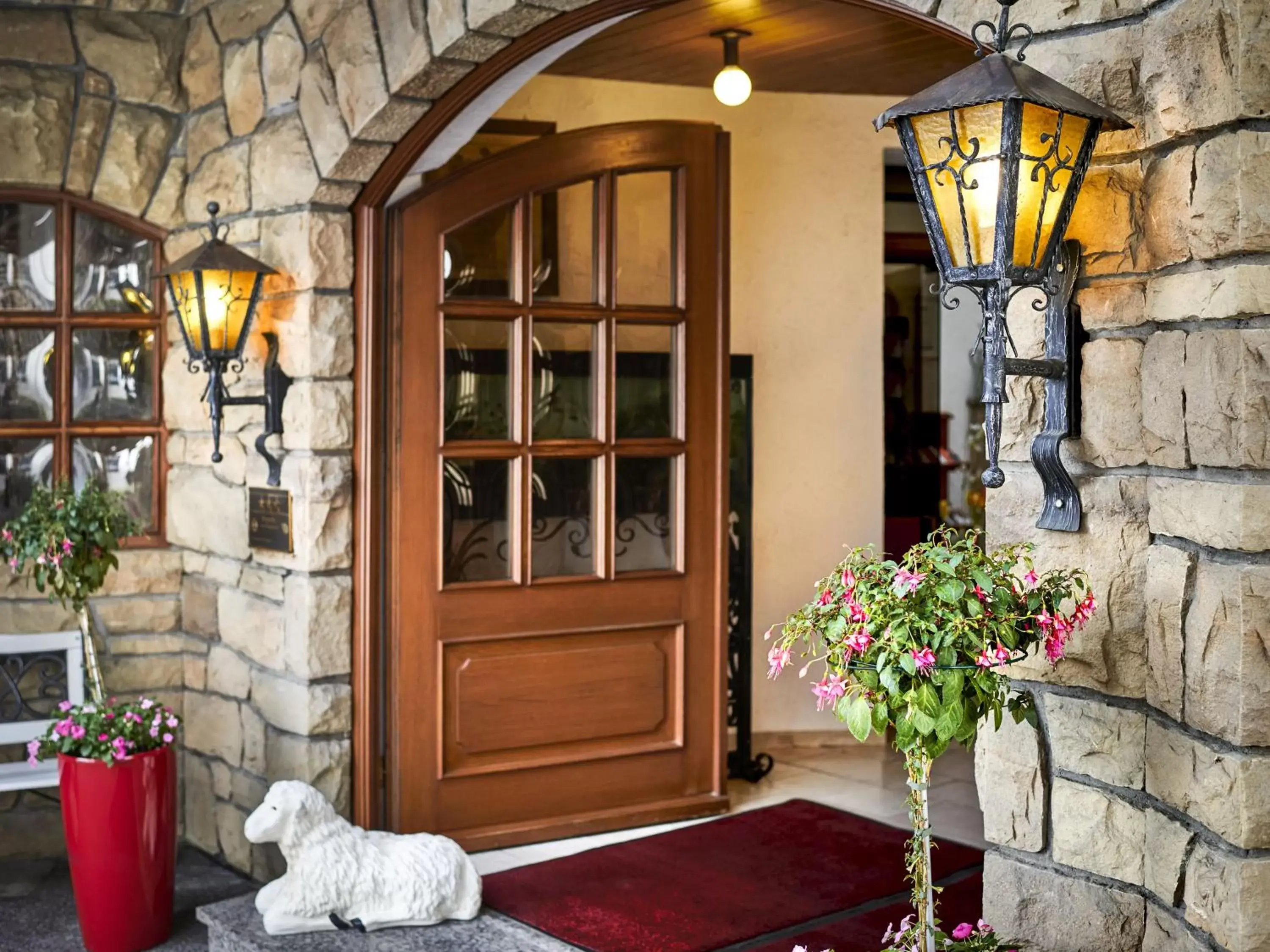 Property building in Hotel Lamm Property building in Hotel Lamm