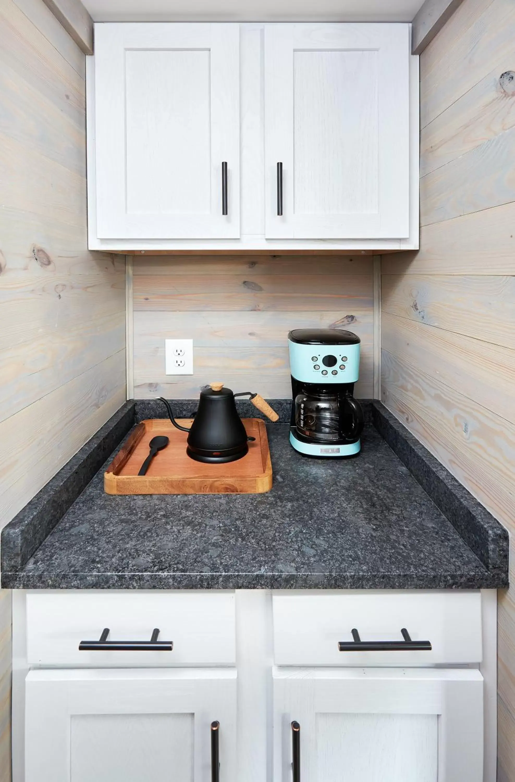 Kitchen/Kitchenette in Asheville River Cabins