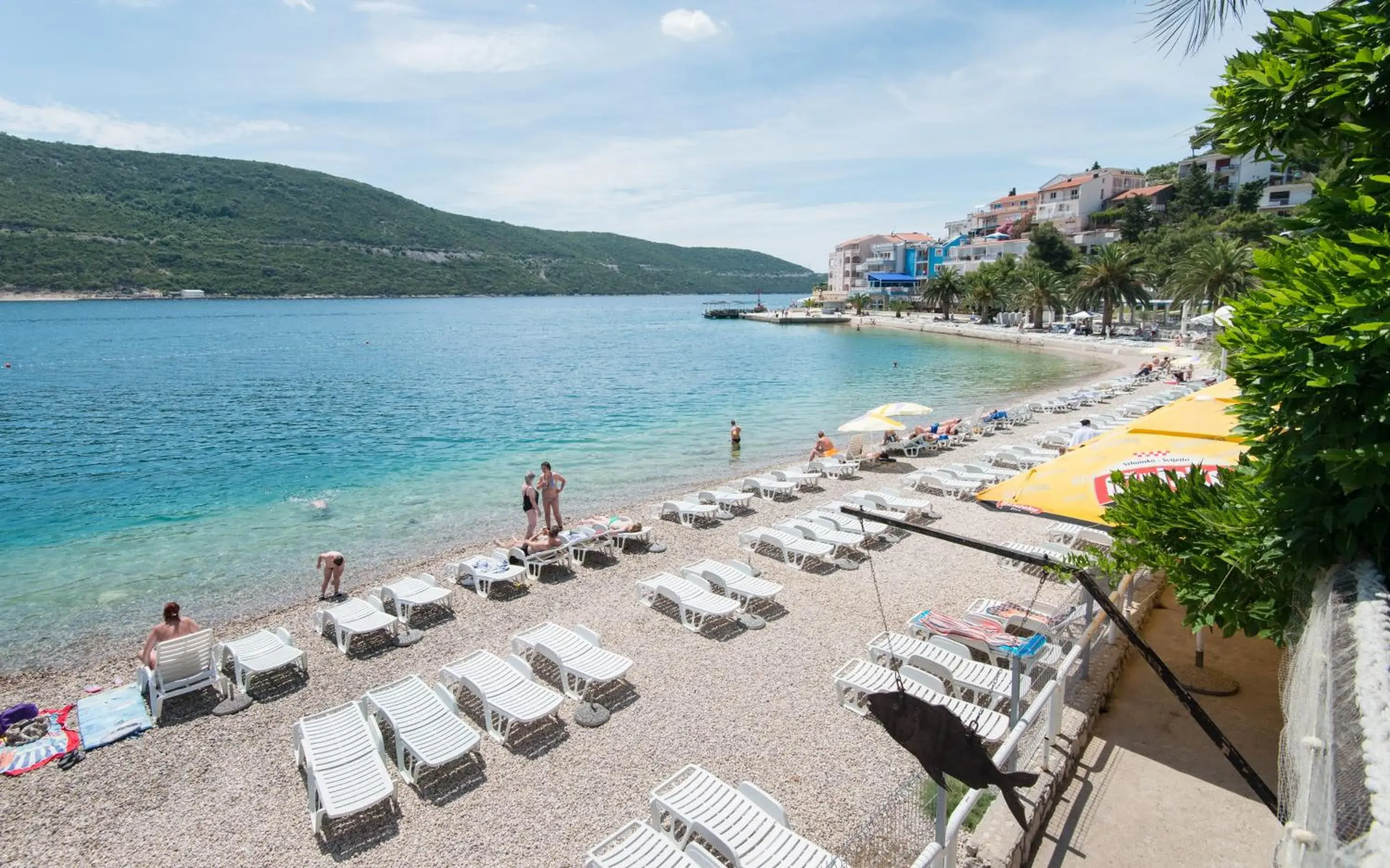 Day, Beach in Grand Hotel Neum