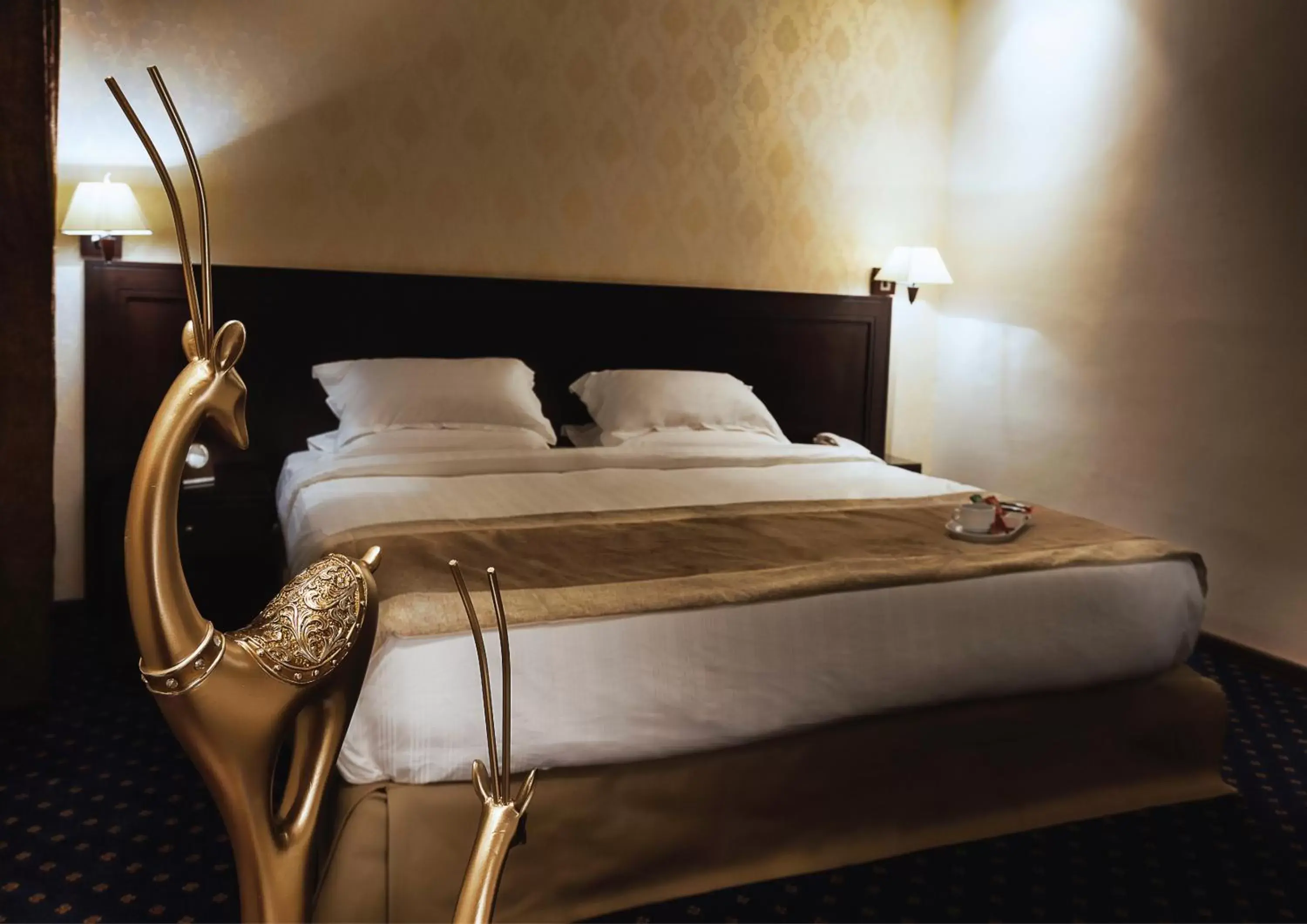 Bed in Seven Roses Hotel Bed in Seven Roses Hotel