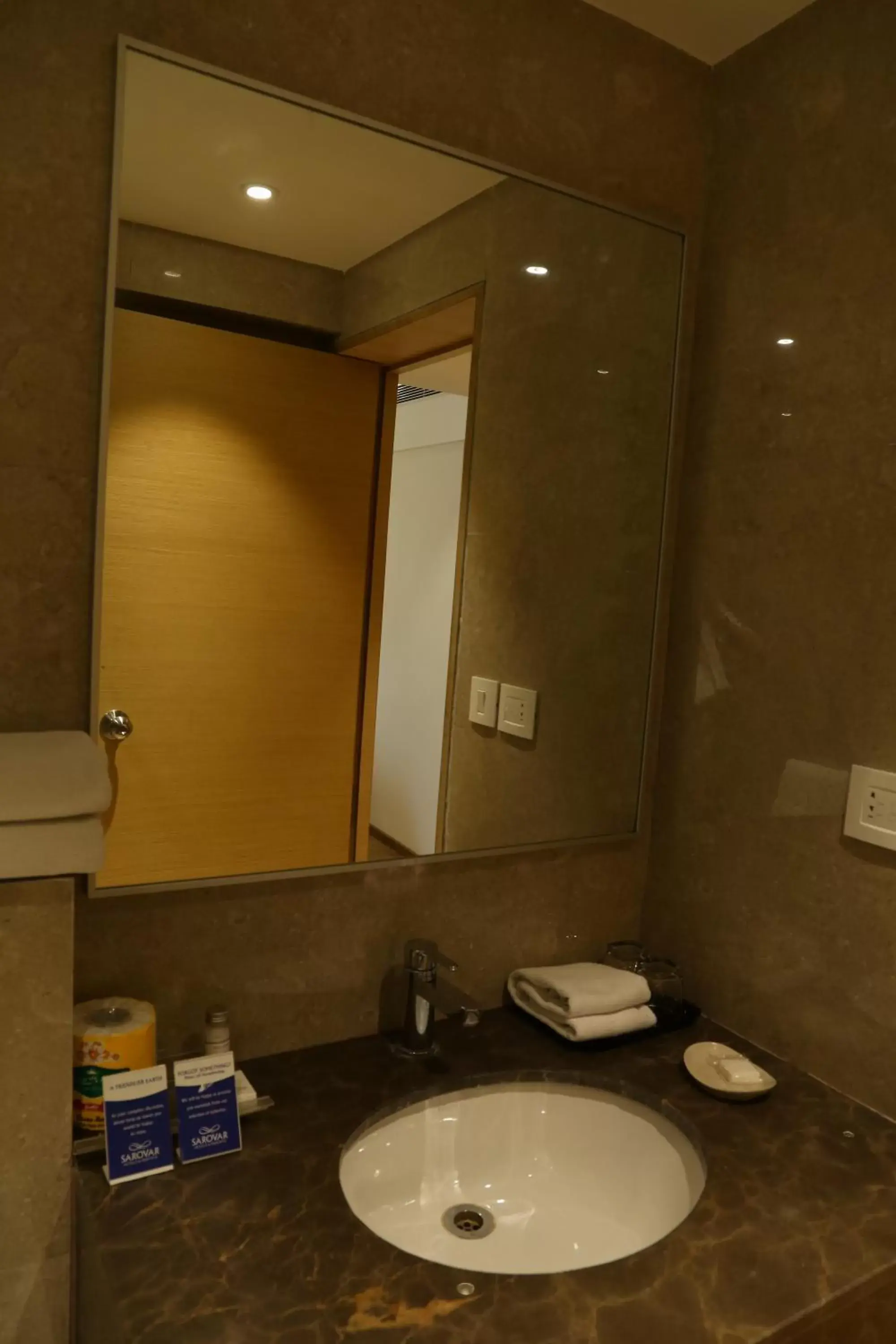 Bathroom in Sarovar Portico Rivera Ahmedabad