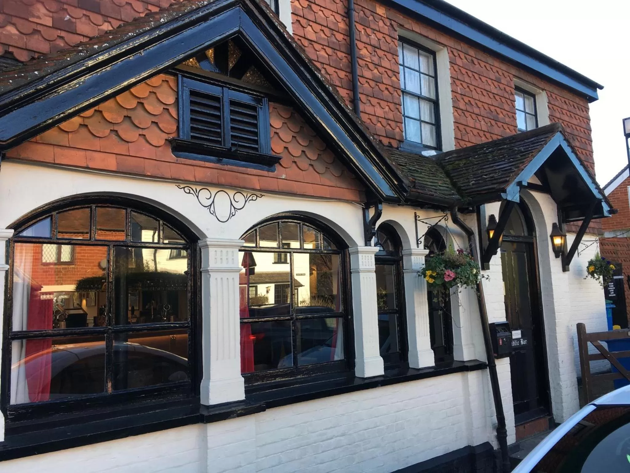 Property building in The White Hart pub and rooms