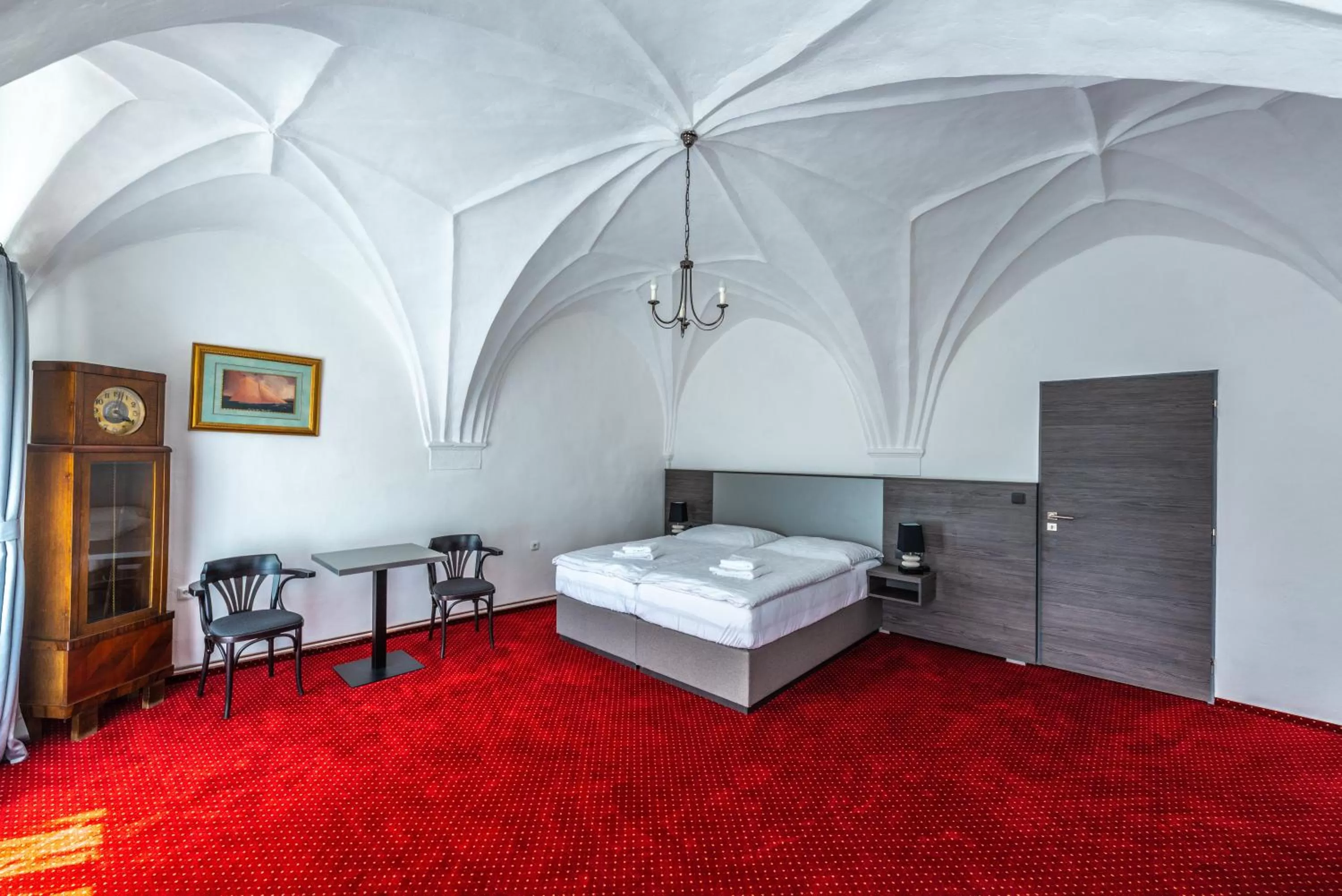 Bedroom, Bed in Hotel Třebovská restaurace