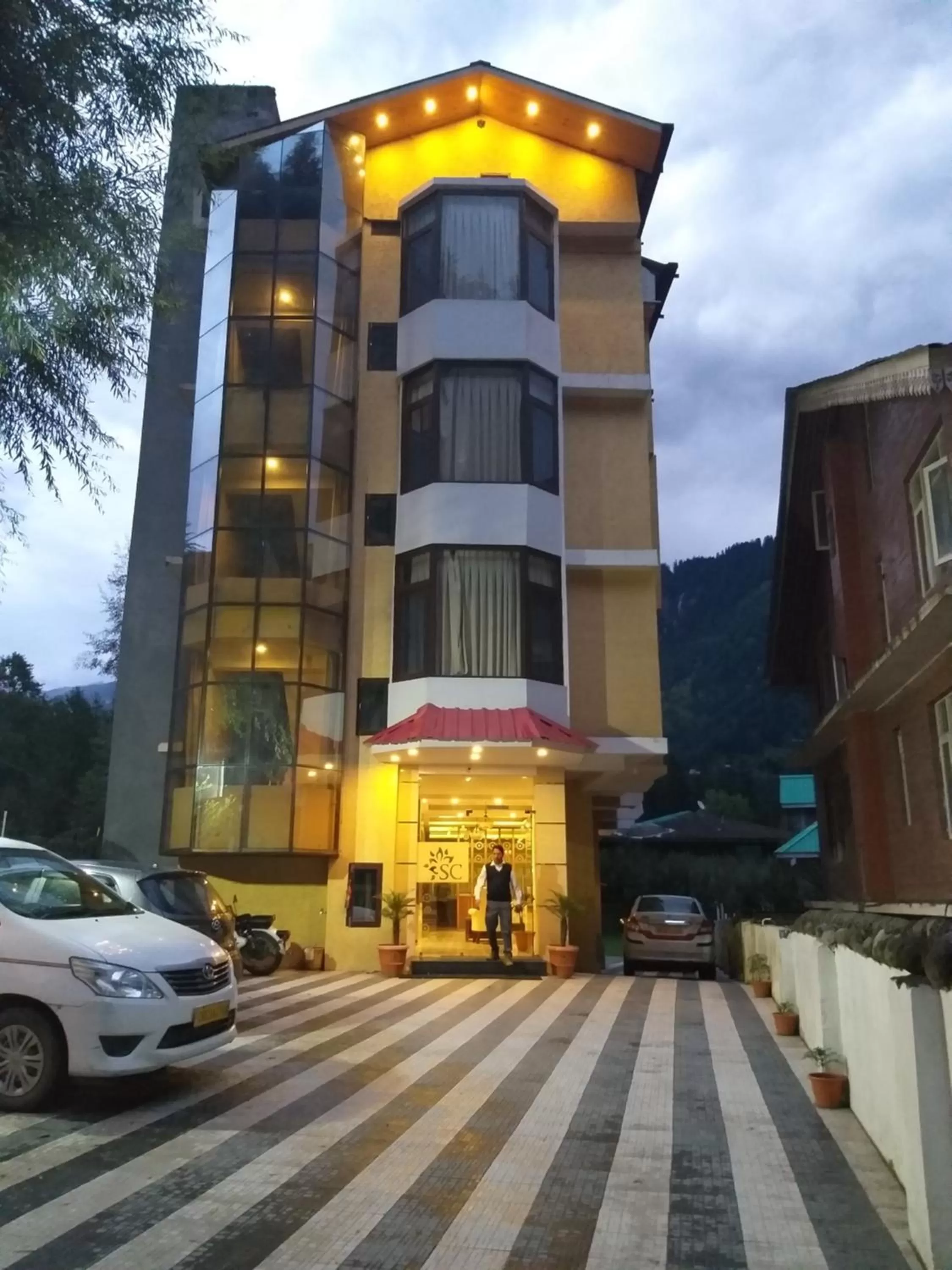 Property Building in Hotel Ambika Resort Manali