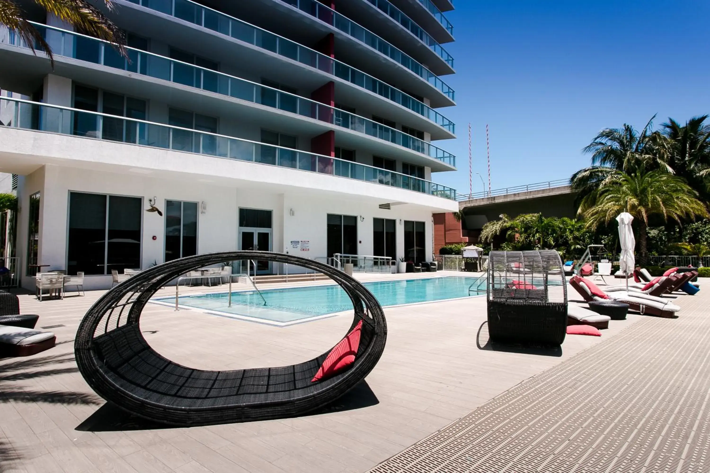 Swimming pool, Patio/Outdoor Area in Beachwalk Elite Hotels and Resort