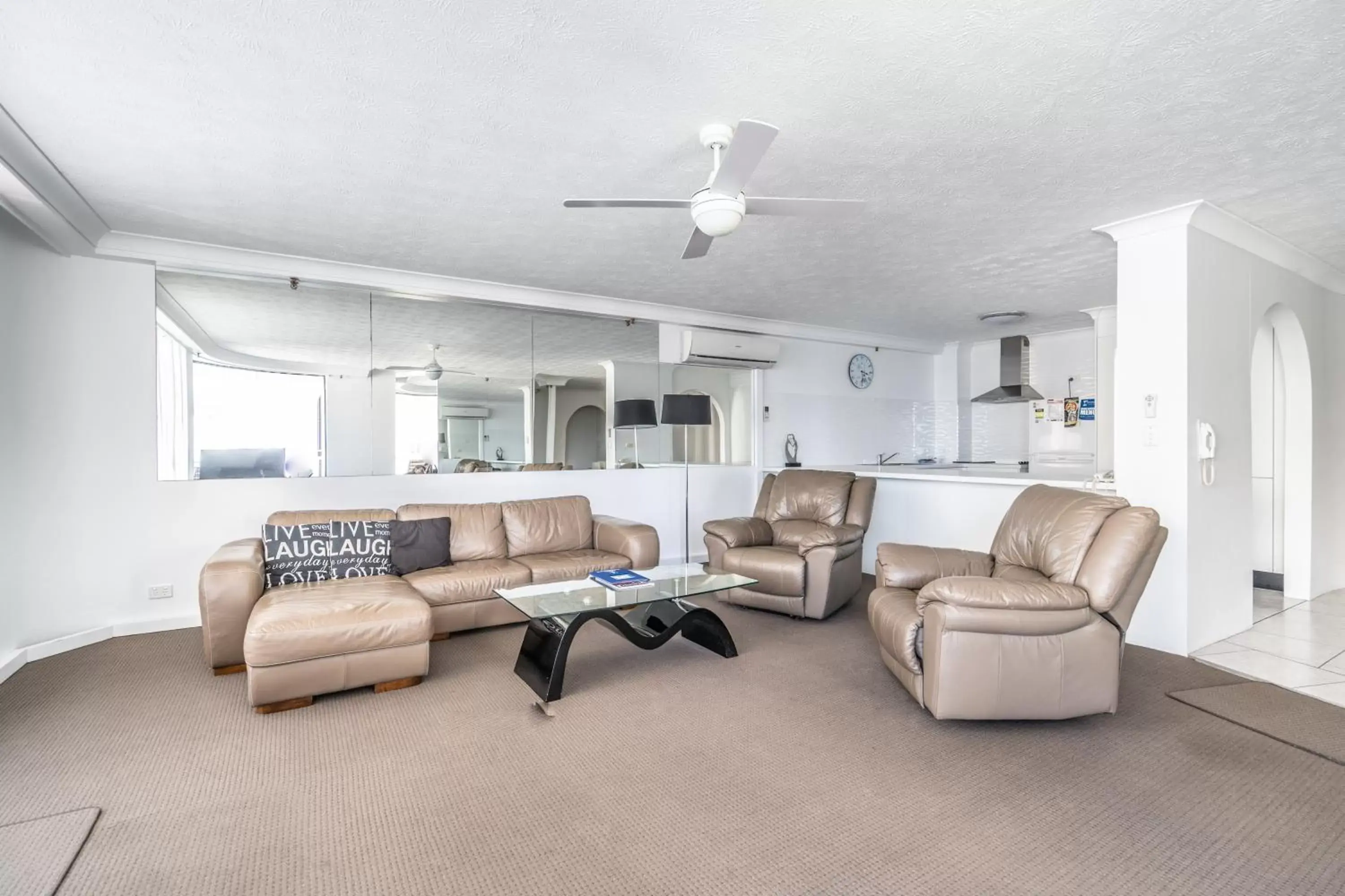 Seating Area in Biarritz Apartments