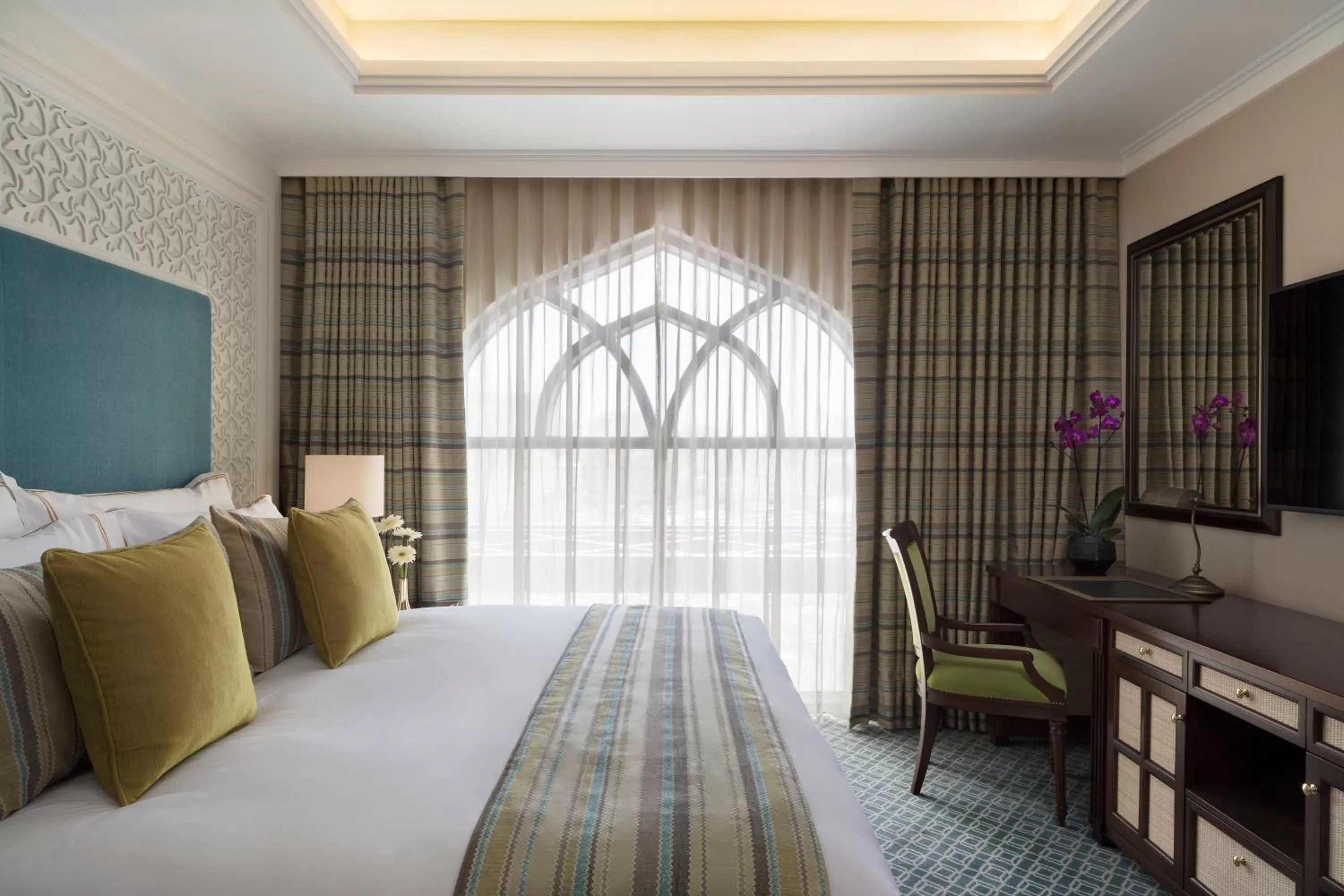Photo of the whole room, Bed in Al Najada Doha Hotel by Tivoli