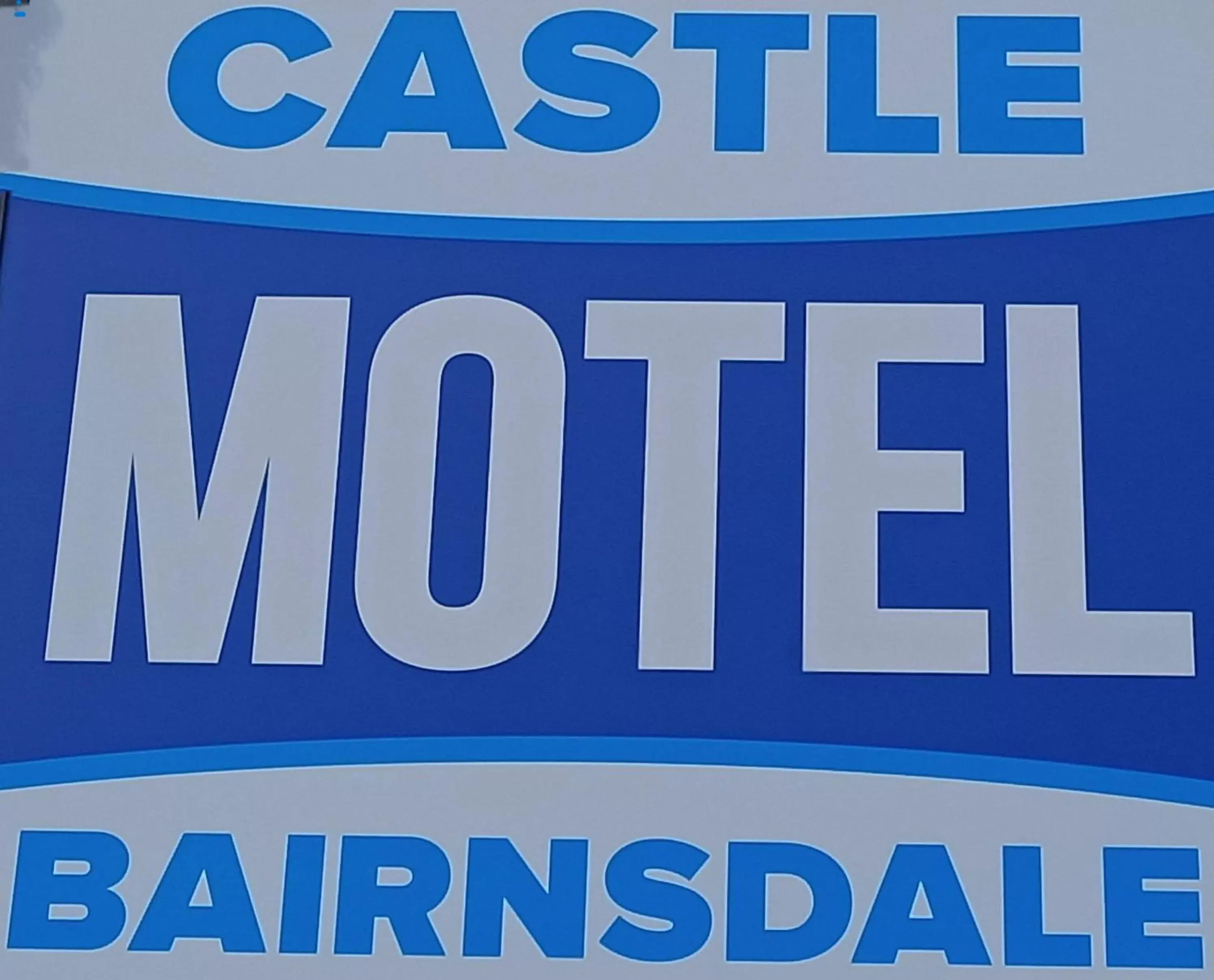 Property logo or sign in Castle Motel Bairnsdale