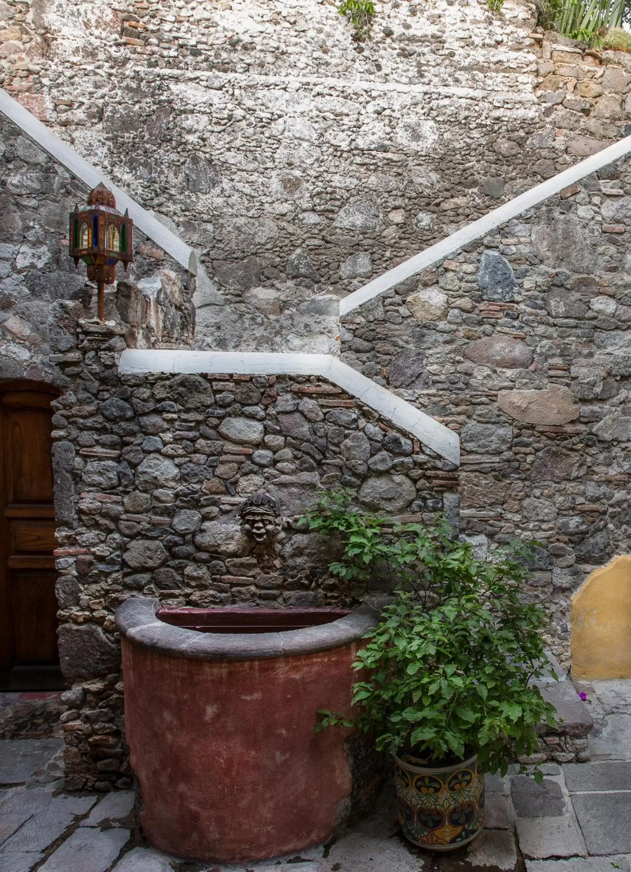 Patio, Bathroom in Hacienda Las Amantes