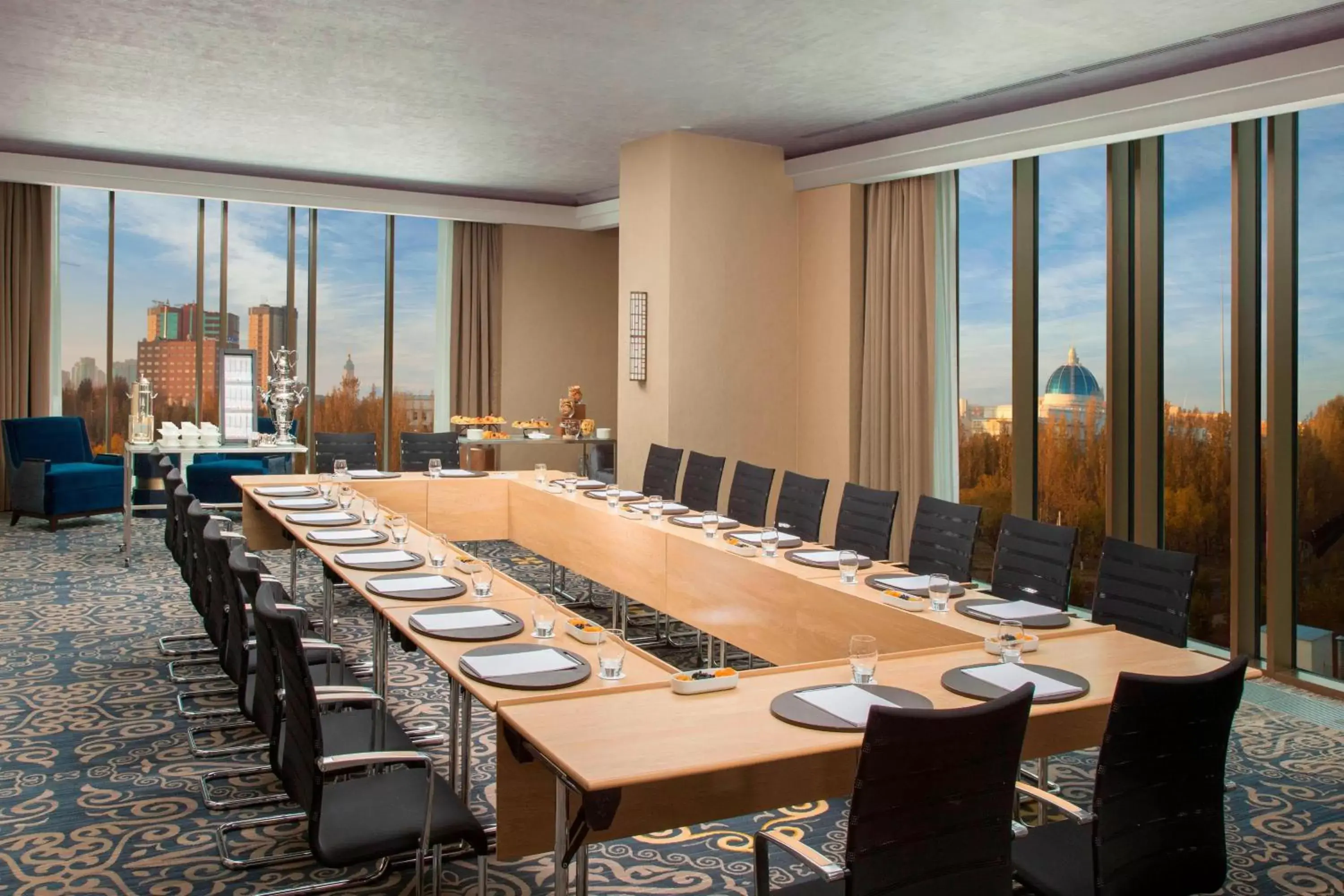 Meeting/conference room, Restaurant/Places to Eat in The St. Regis Astana