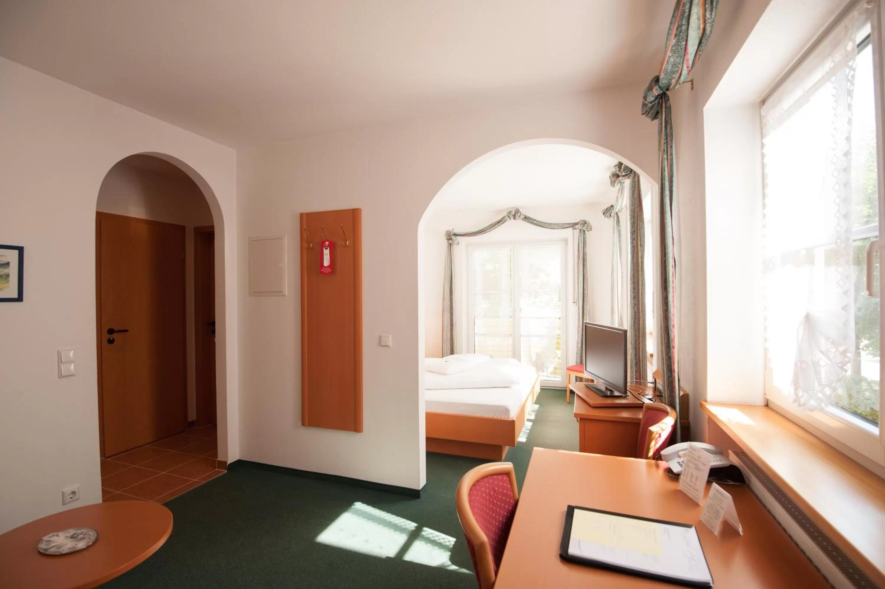 Staff, Bed in Hotel Schwaiger