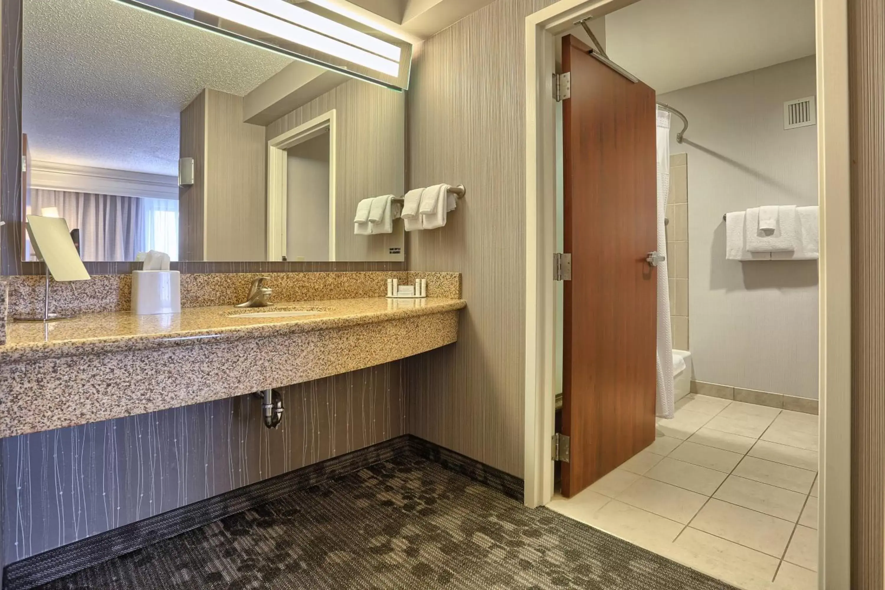 Bathroom in Courtyard by Marriott Harrisburg West/Mechanicsburg