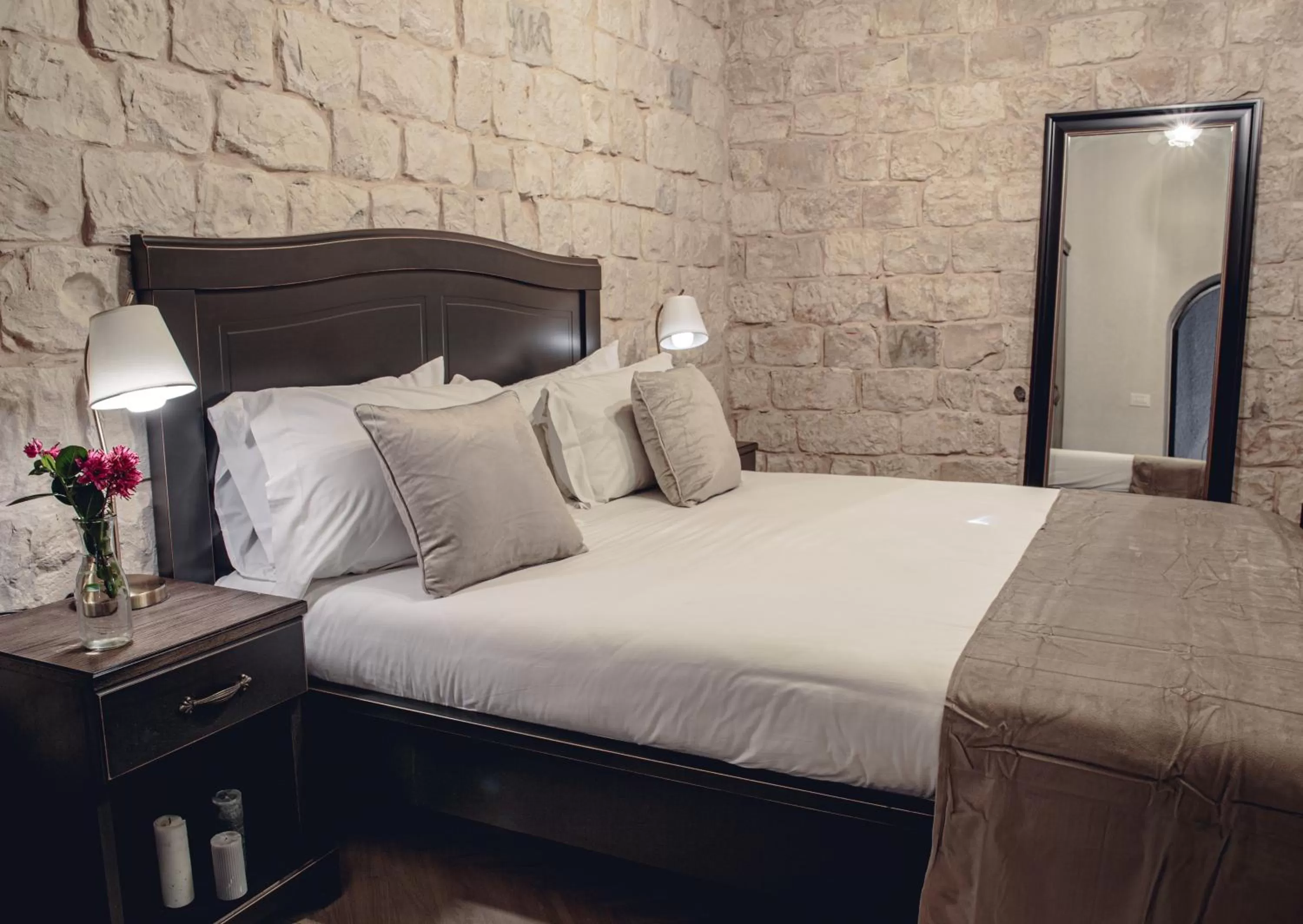 Bed in וילה תהילה המחודש - The new Villa Tehila