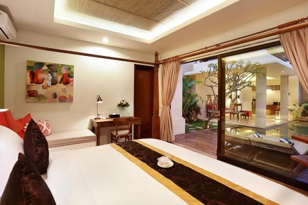 Bed in Kamajaya Villas Bed in Kamajaya Villas