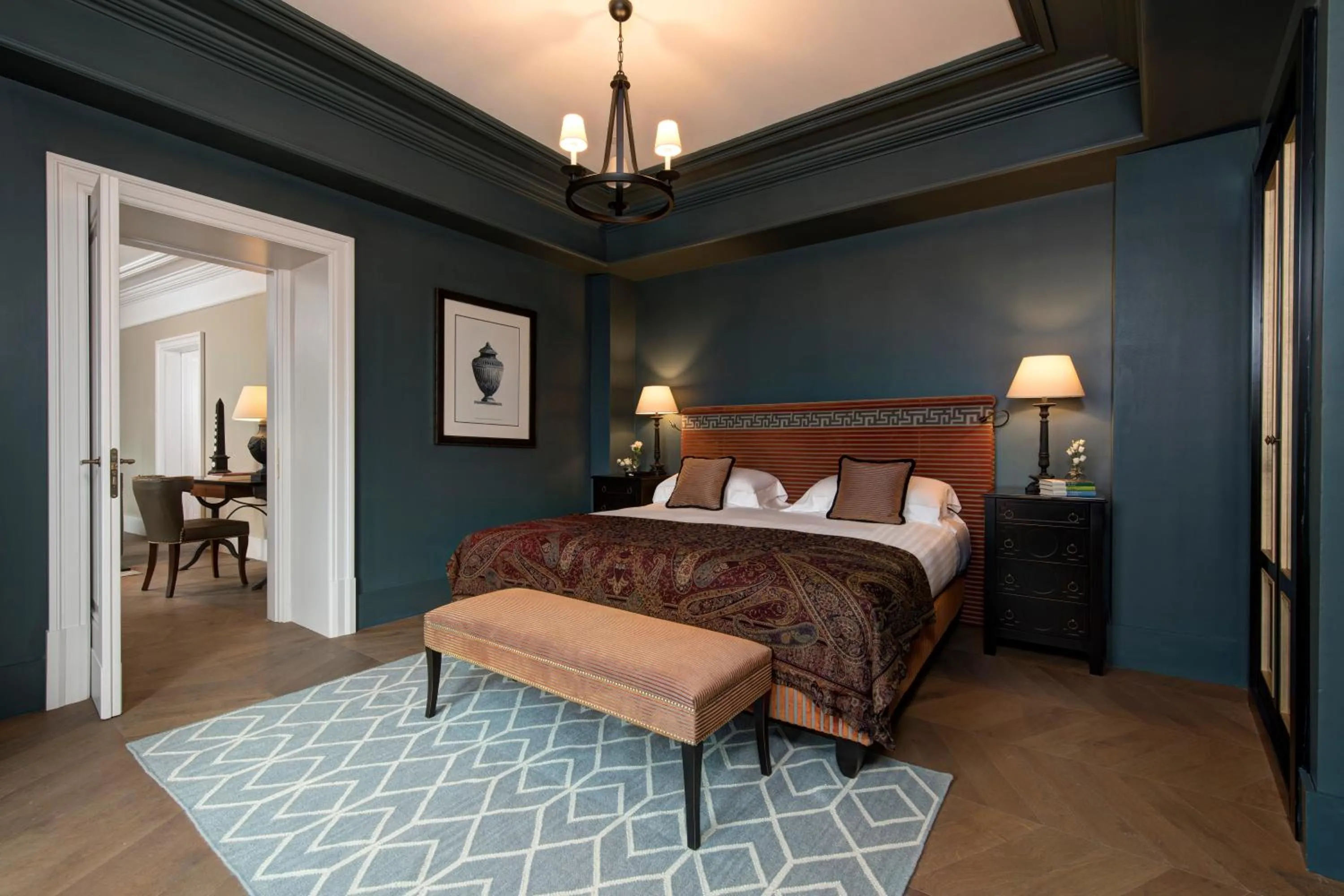 Bedroom, Bed in Rocco Forte Hotel De La Ville