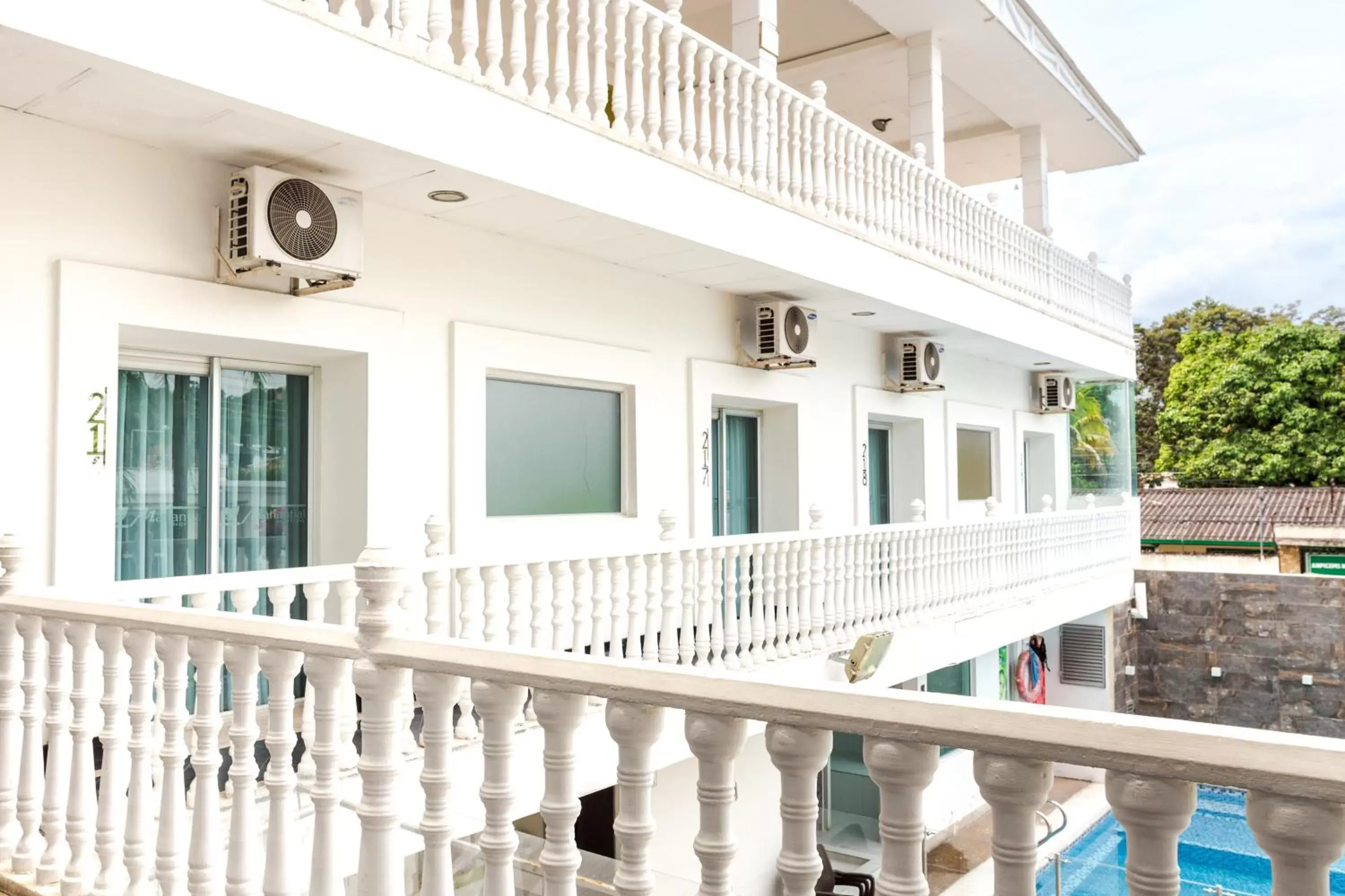 View (from property/room) in Hotel Manantial Melgar View (from property/room) in Hotel Manantial Melgar