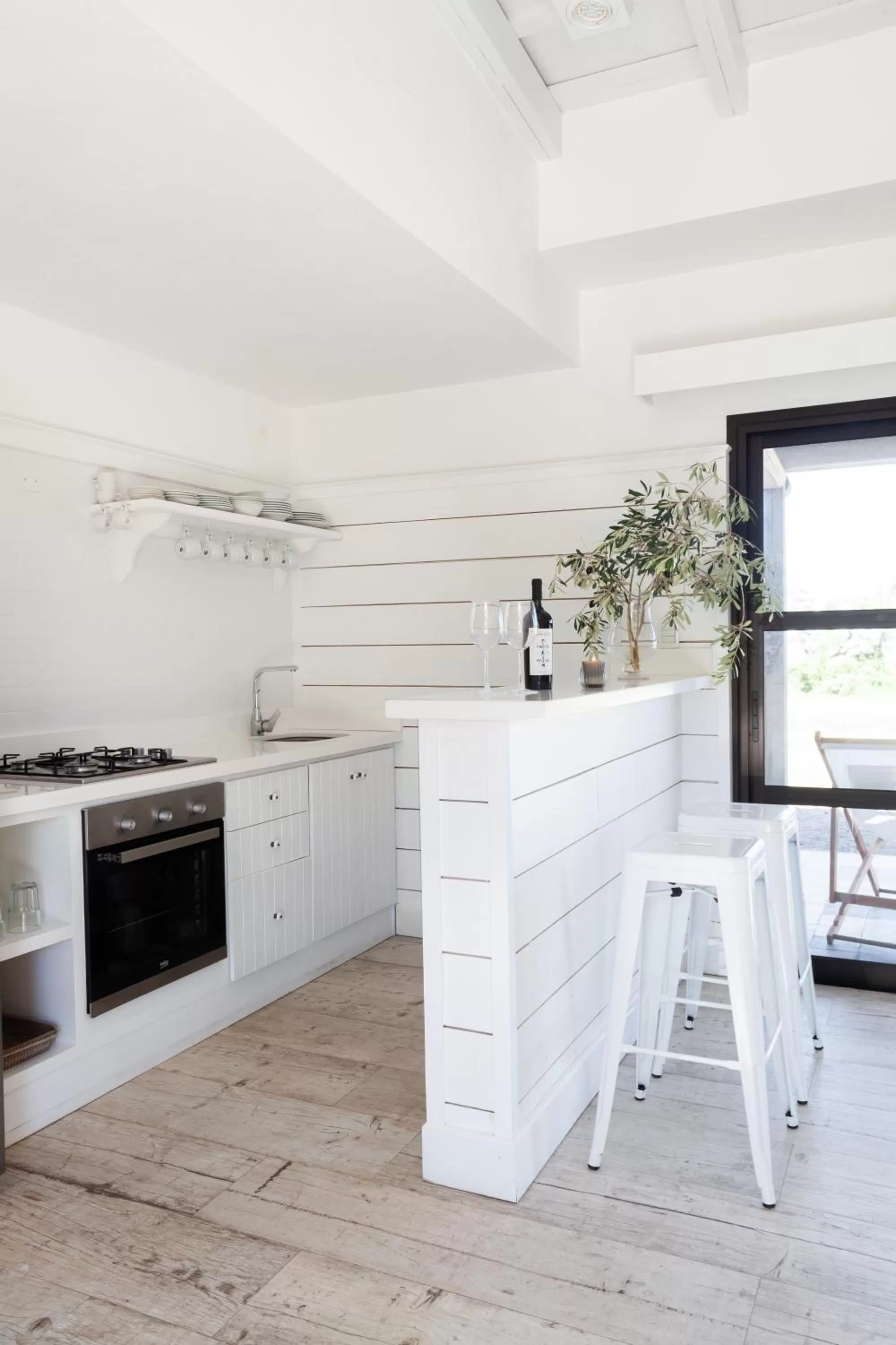 Kitchen or kitchenette in Casa Chic Carmelo
