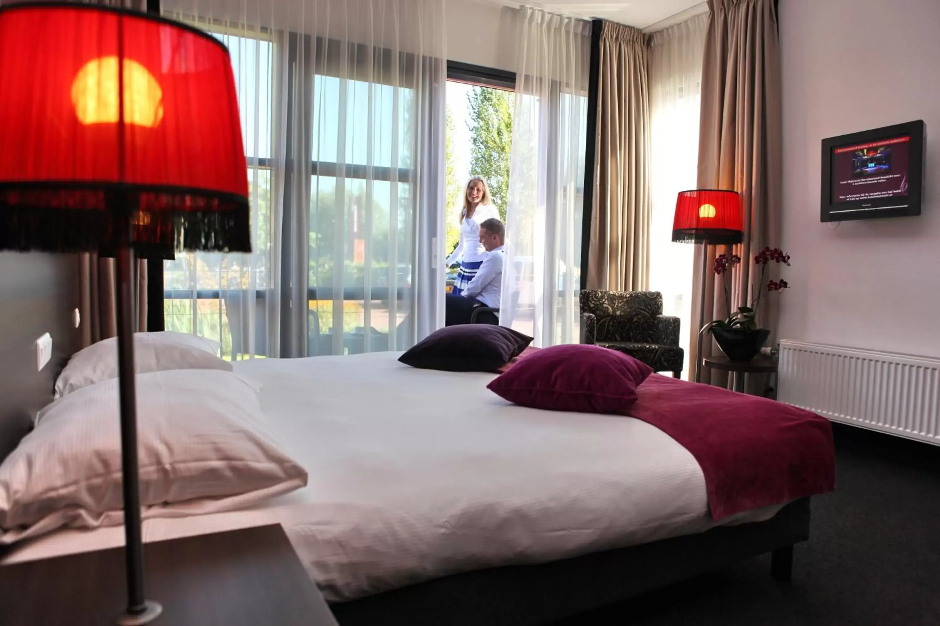 Bed in Hotel Mijdrecht Marickenland