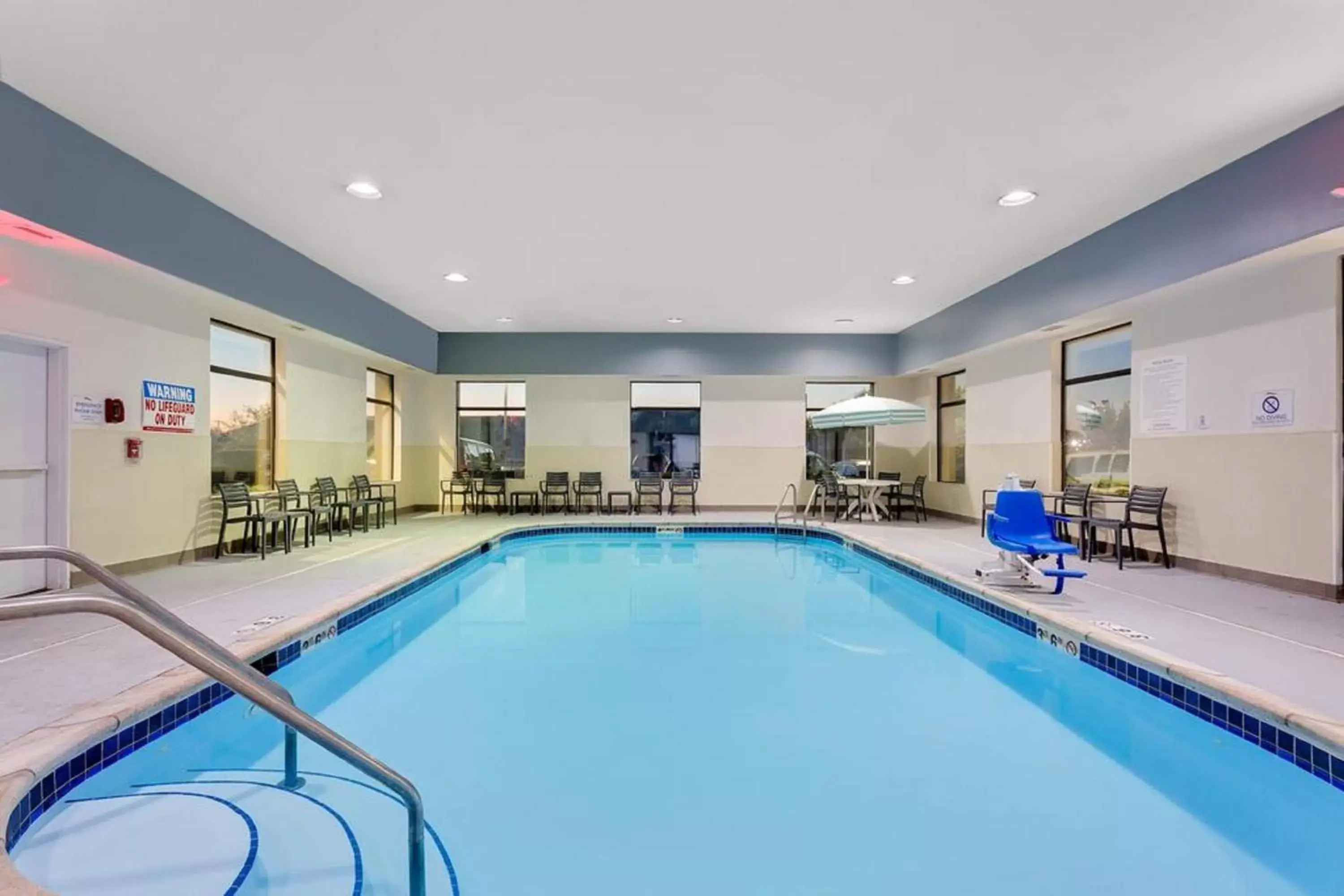 Swimming Pool in SureStay Plus Hotel by Best Western Coralville Iowa City
