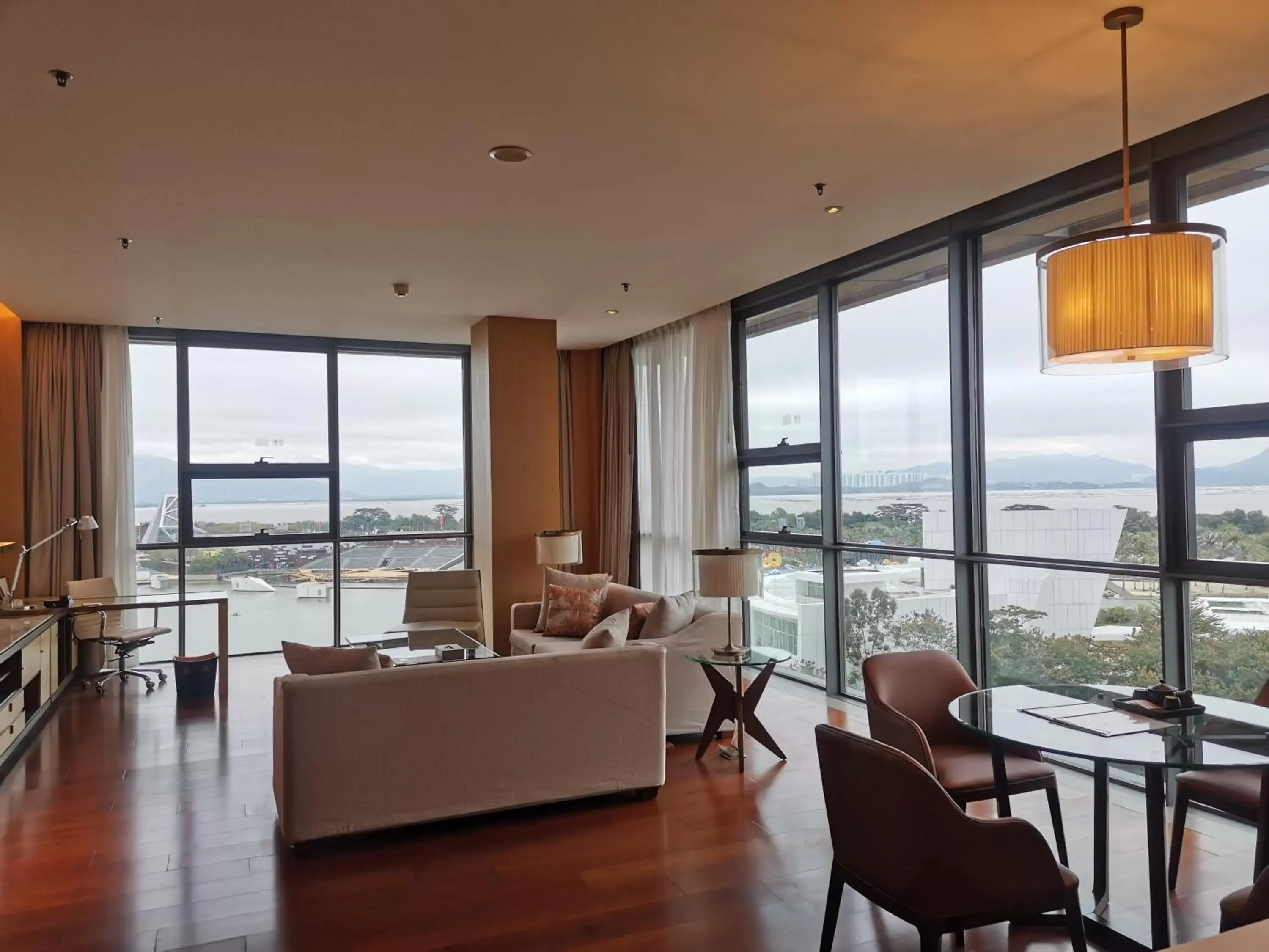 Seating Area in The OCT Harbour, Shenzhen - Marriott Executive Apartments