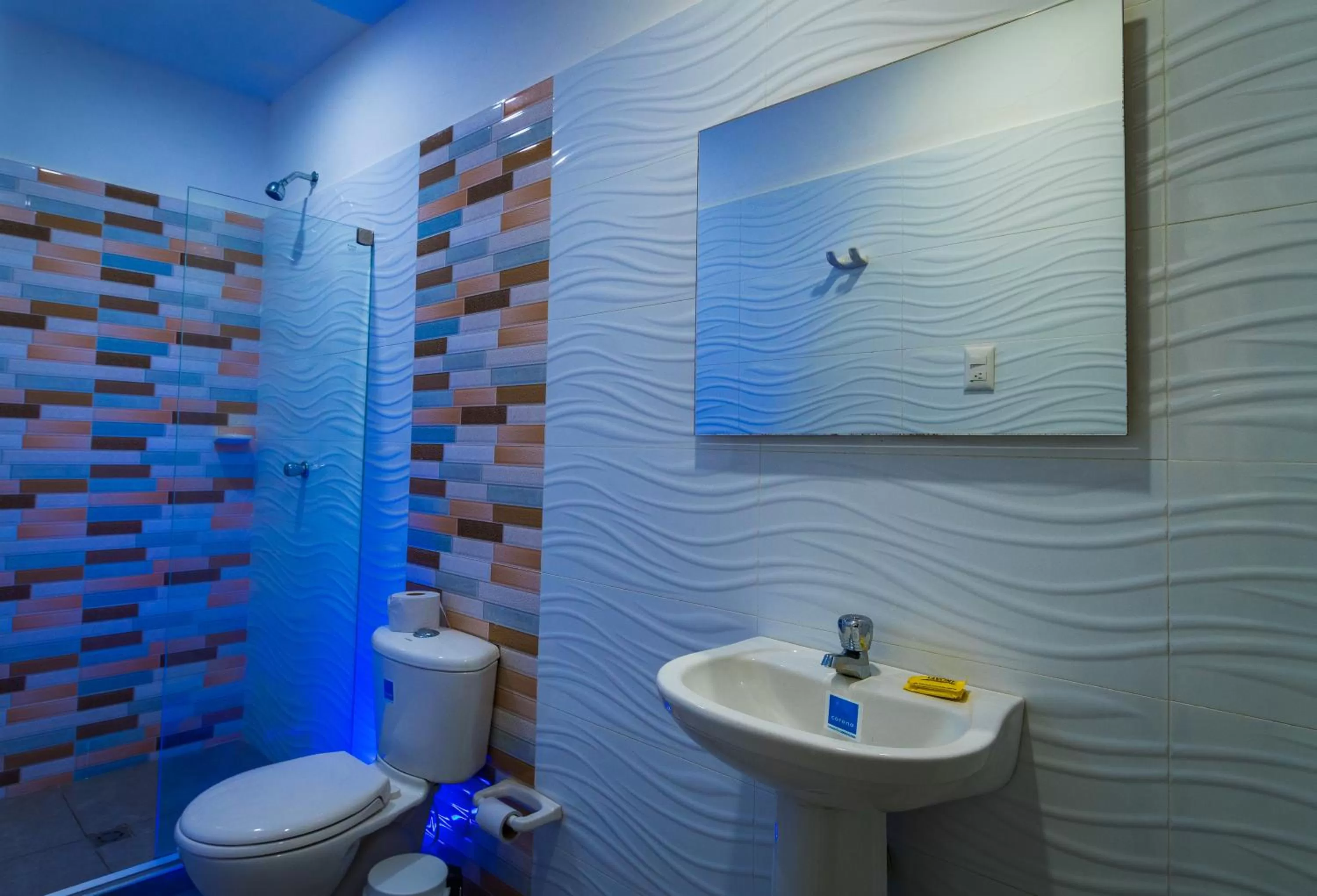 Shower, Bathroom in Genesis Hotel