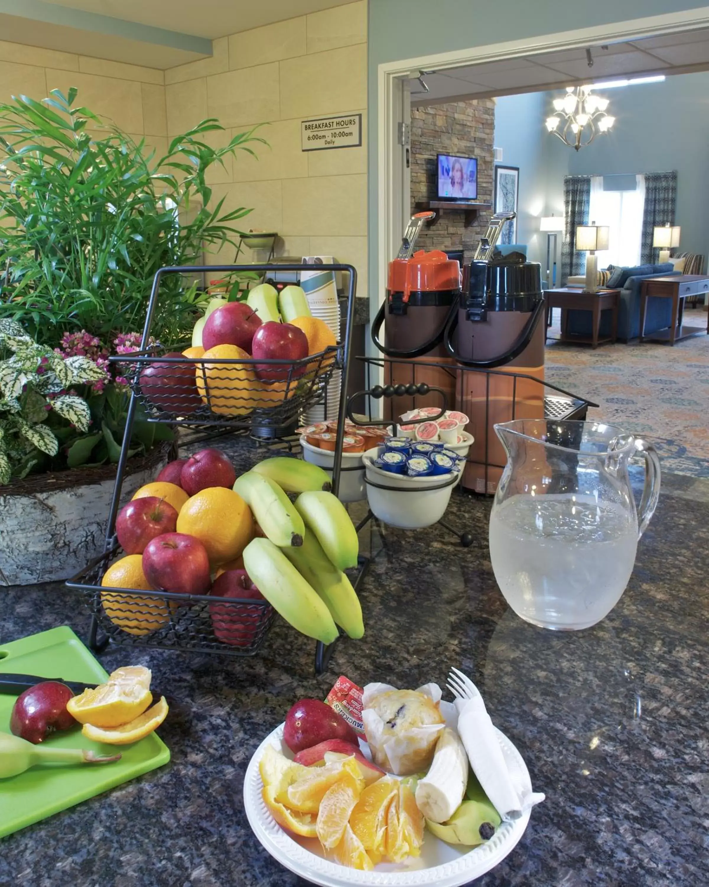 Breakfast, Food in Grandstay Hotel & Suites Mount Horeb - Madison