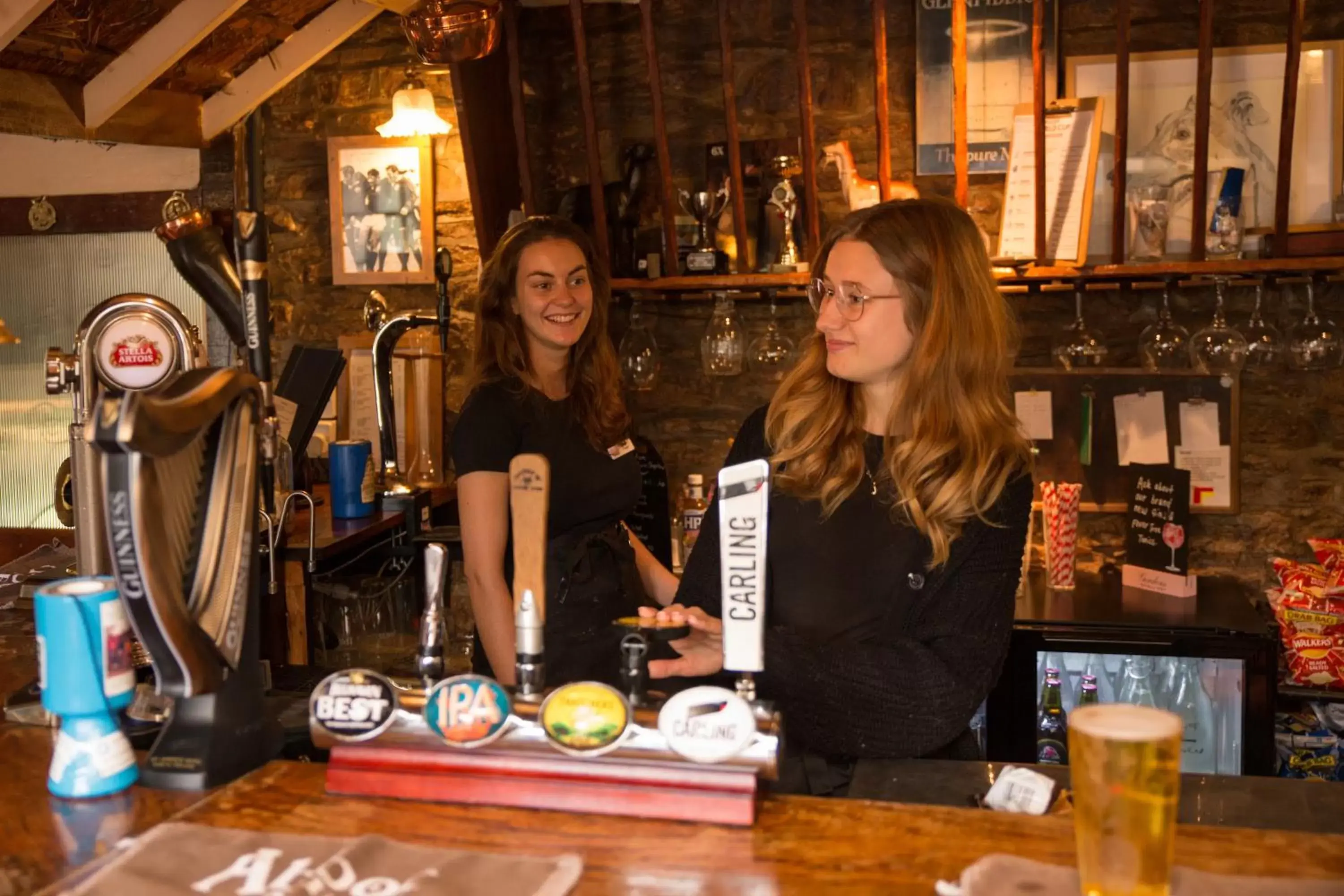 Staff in The Greyhound Inn and Hotel