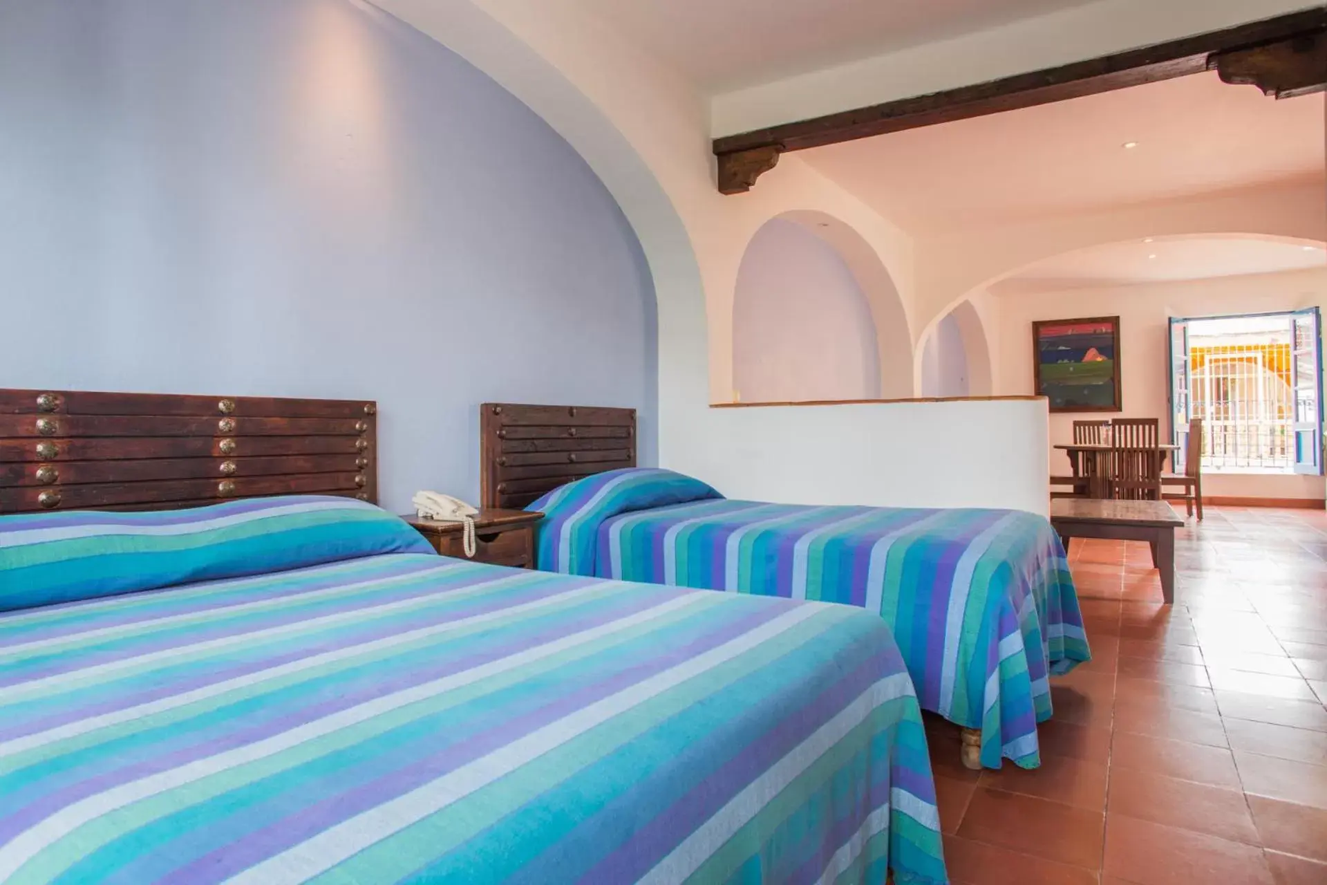 Bed in Posada del Cafeto