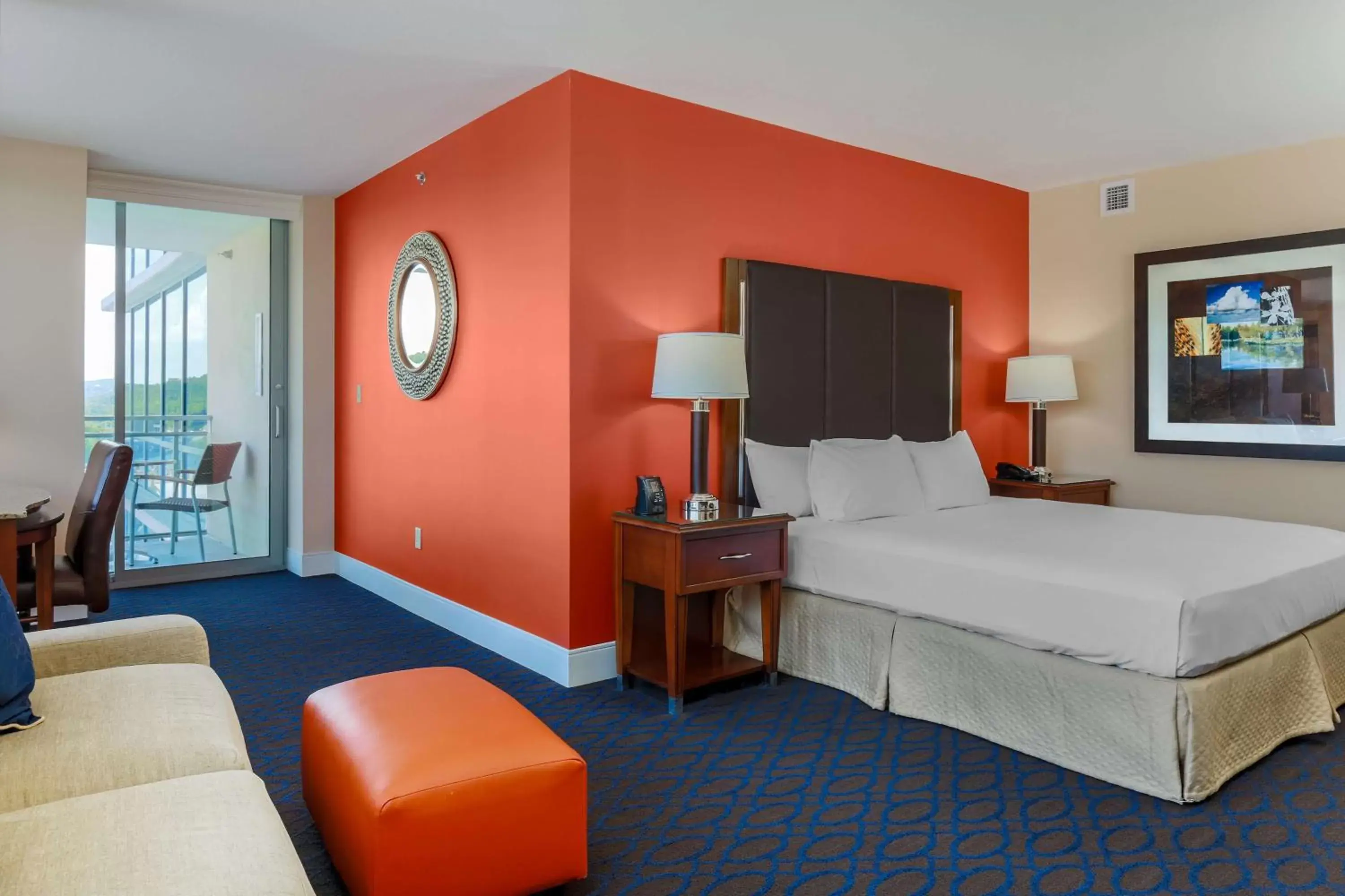 Bed in Hilton Branson Convention Center