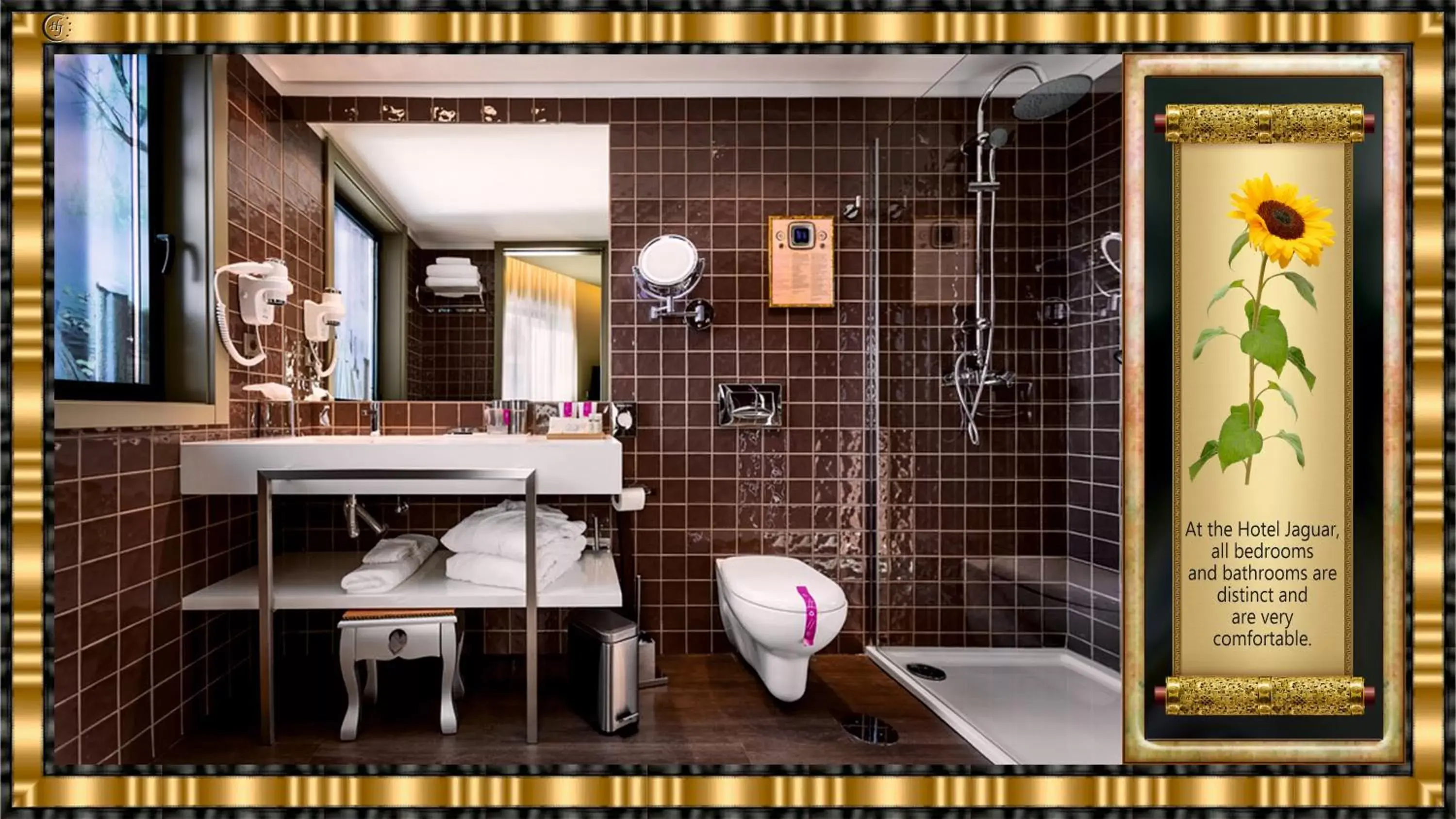 Bathroom in Hotel Jaguar Oporto - Airport to Hotel and City is a free Shuttle Service