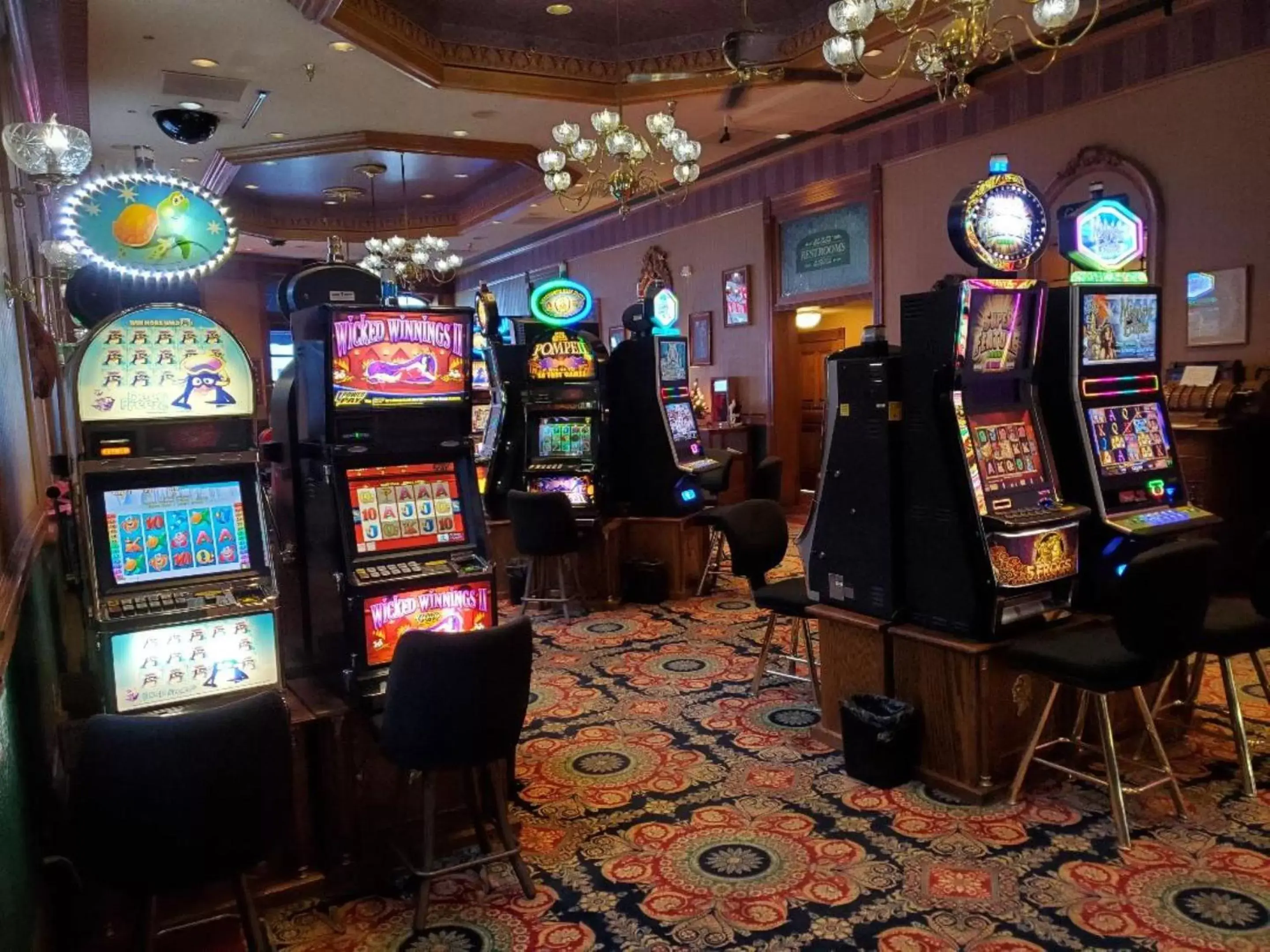 Casino in Historic Bullock Hotel